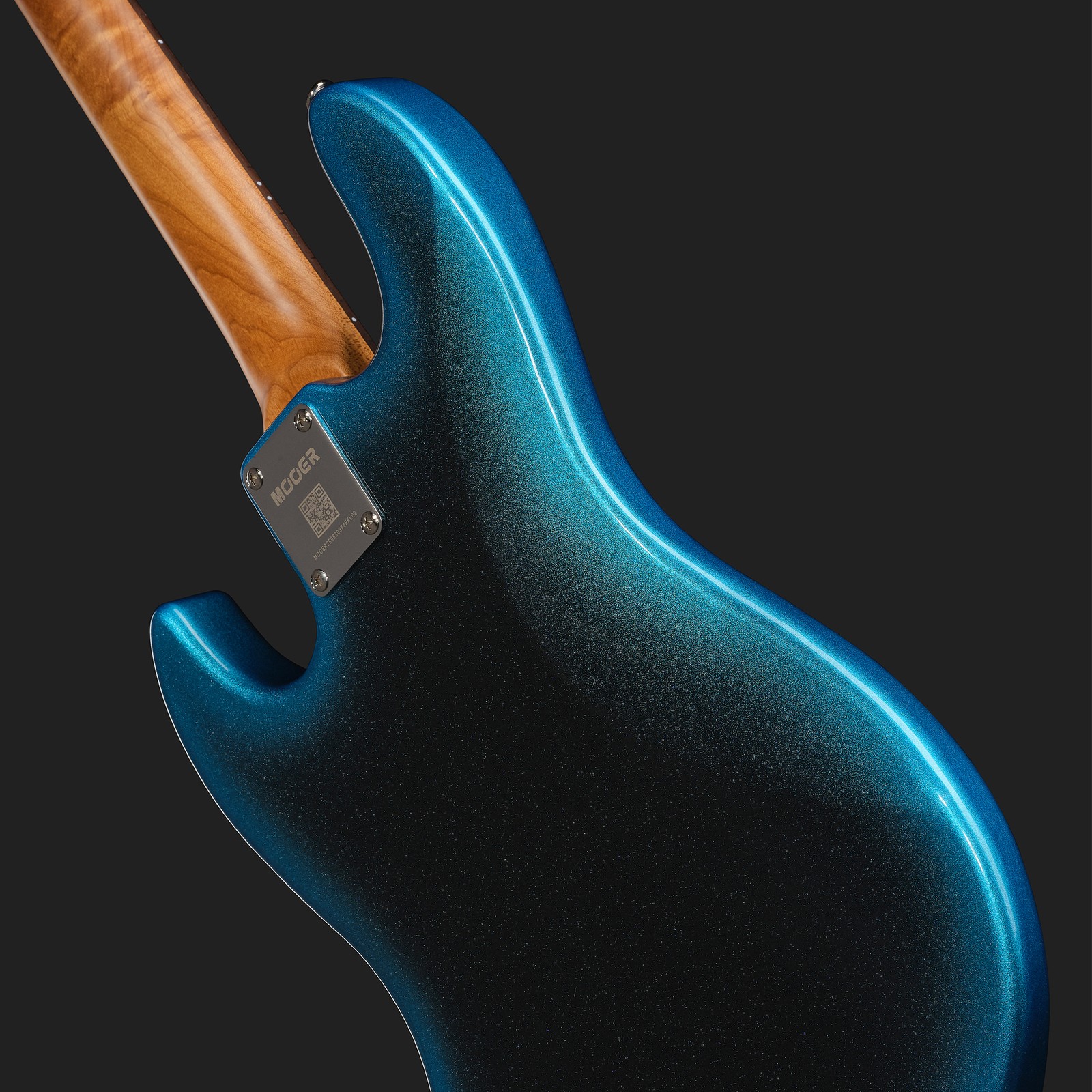 Mooer MBJ412 Bass Dark Blue, Halsübergang