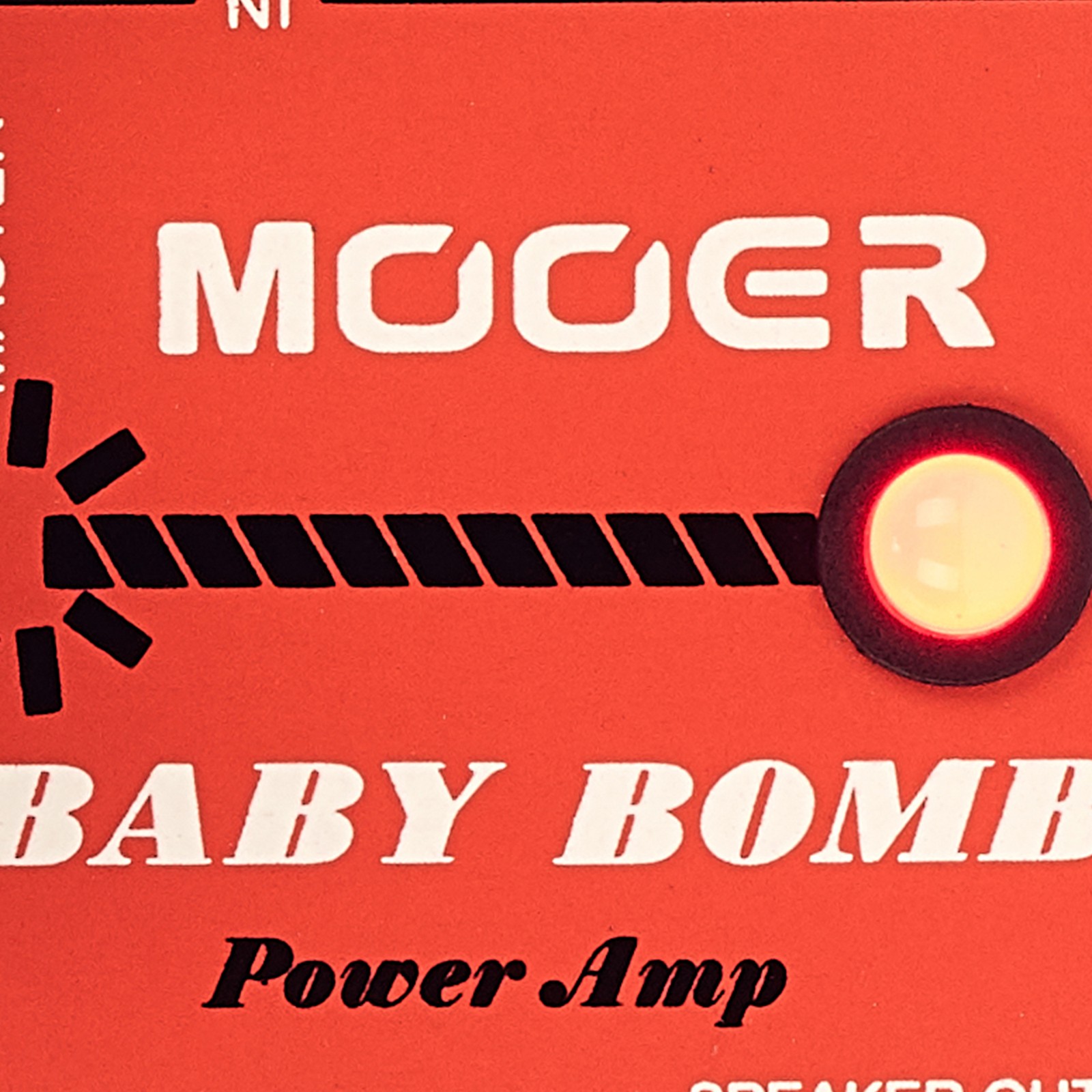 Logo auf dem Mooer Baby Bomb 30 W