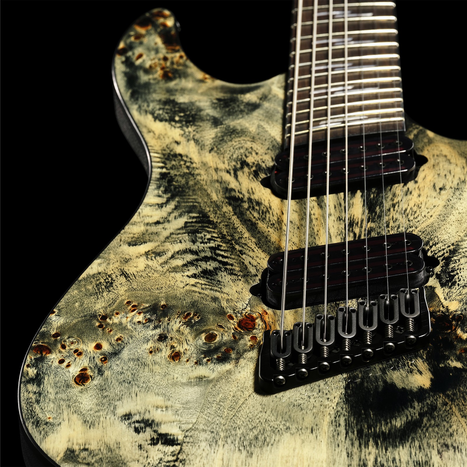 Schecter Omen Elite-7 MS Charcoal Humbucker