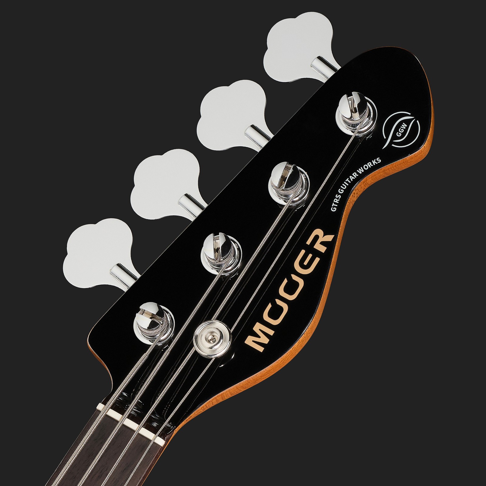 Mooer MBJ412 Bass Dark Blue, Kopfplatte