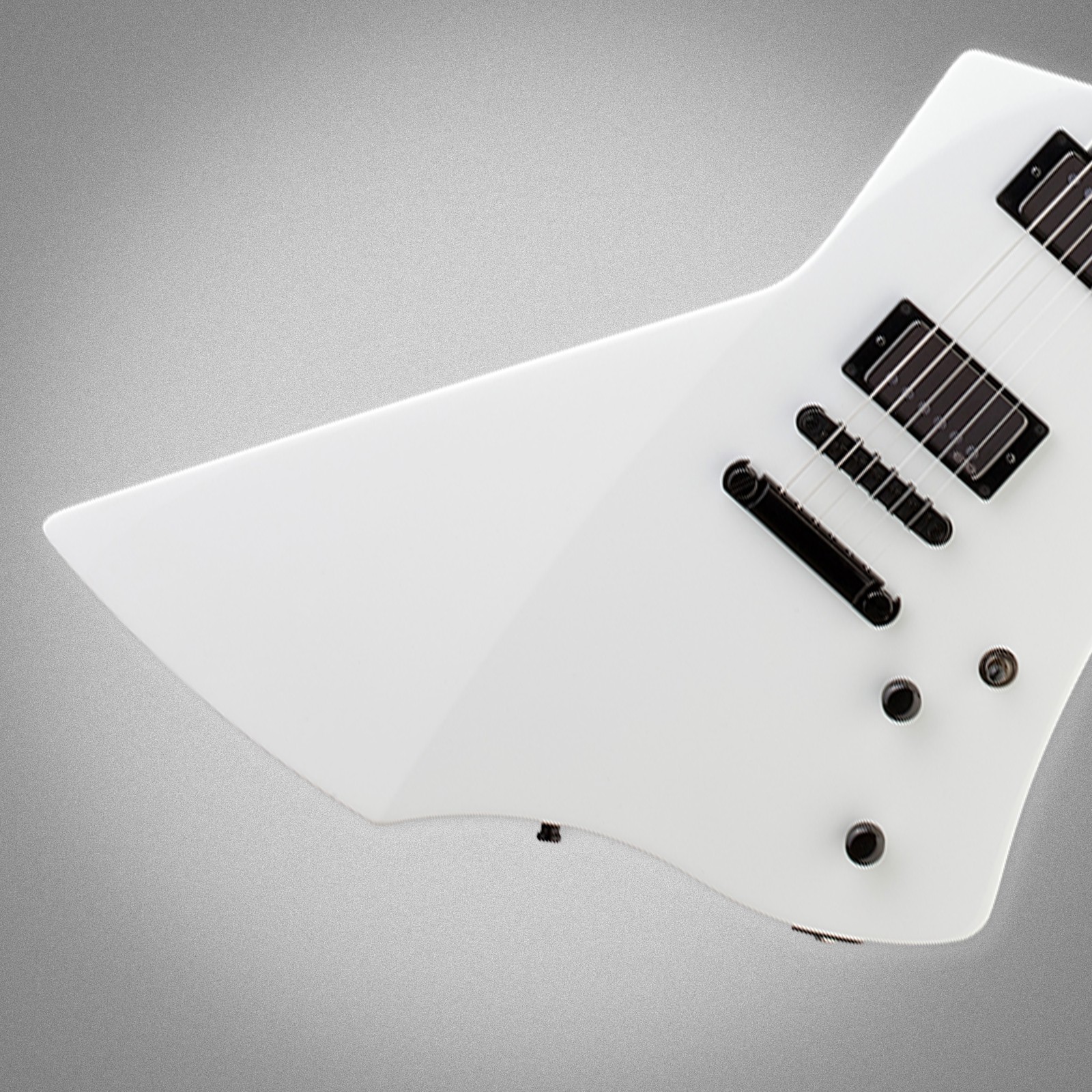 ESP Snakebyte SW James Hetfield, white guitar body and humbucker pickups