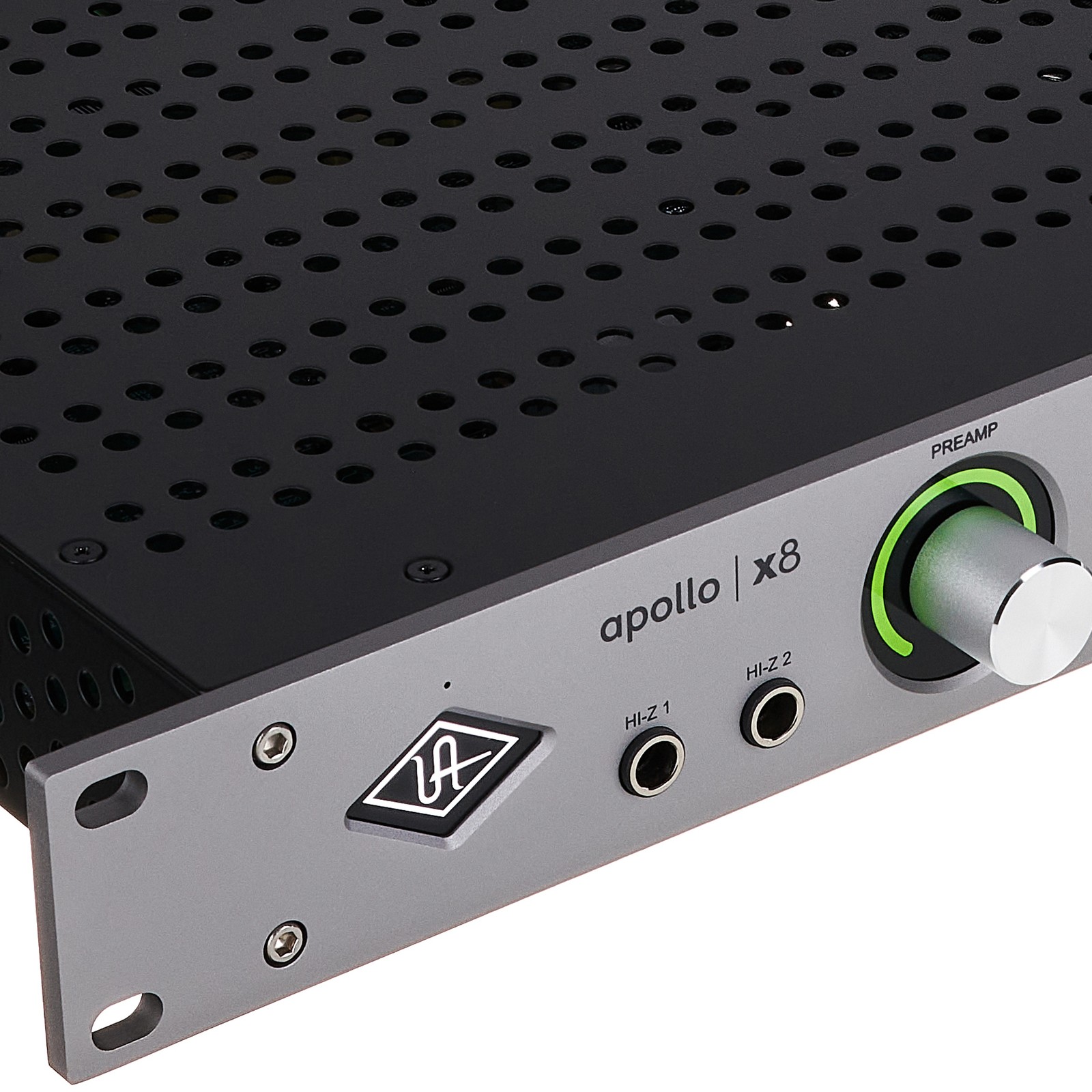 Logo auf Universal Audio Apollo x8 Gen2 Studio+