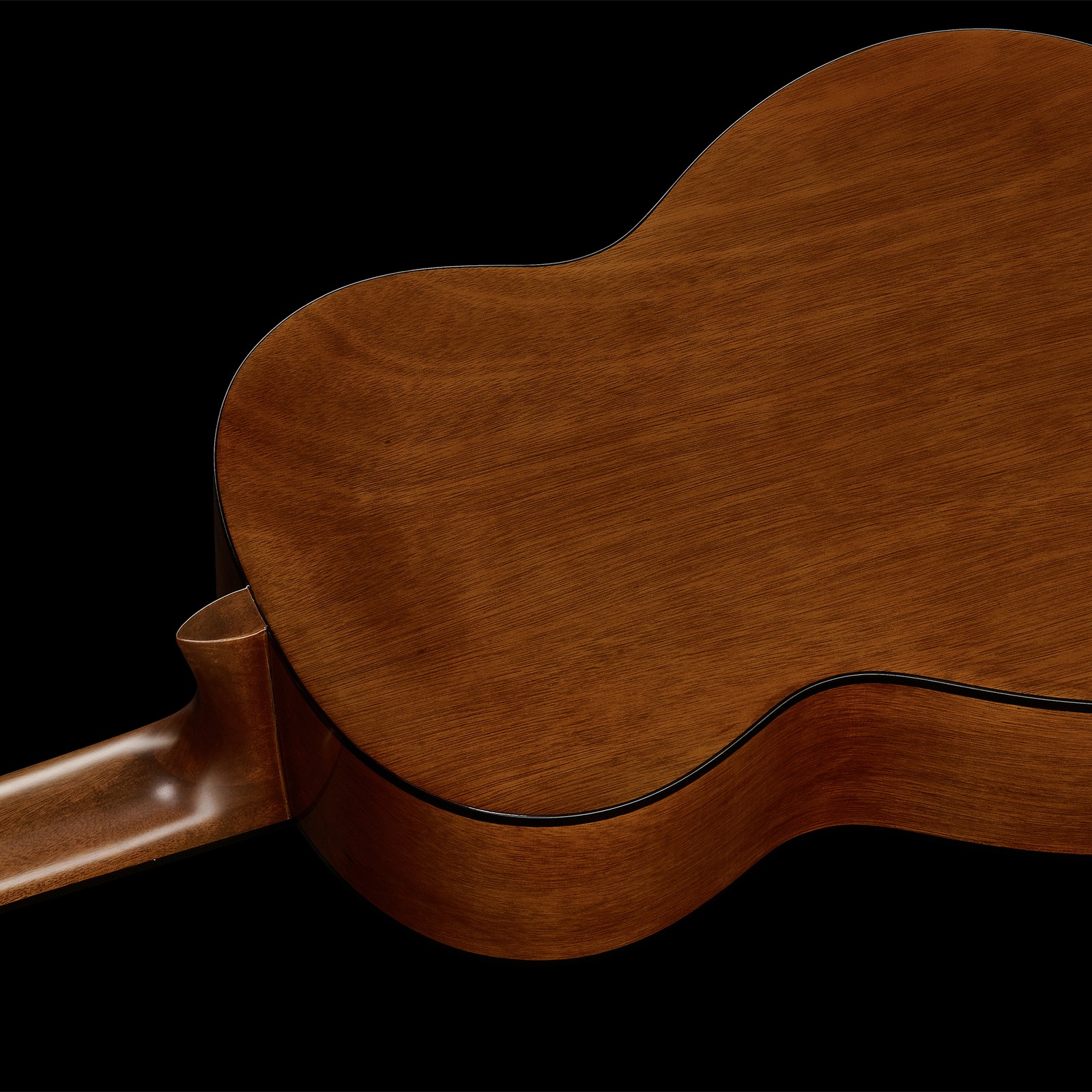Gewa Student Natural 4/4 E-Acoustic, Rückseite