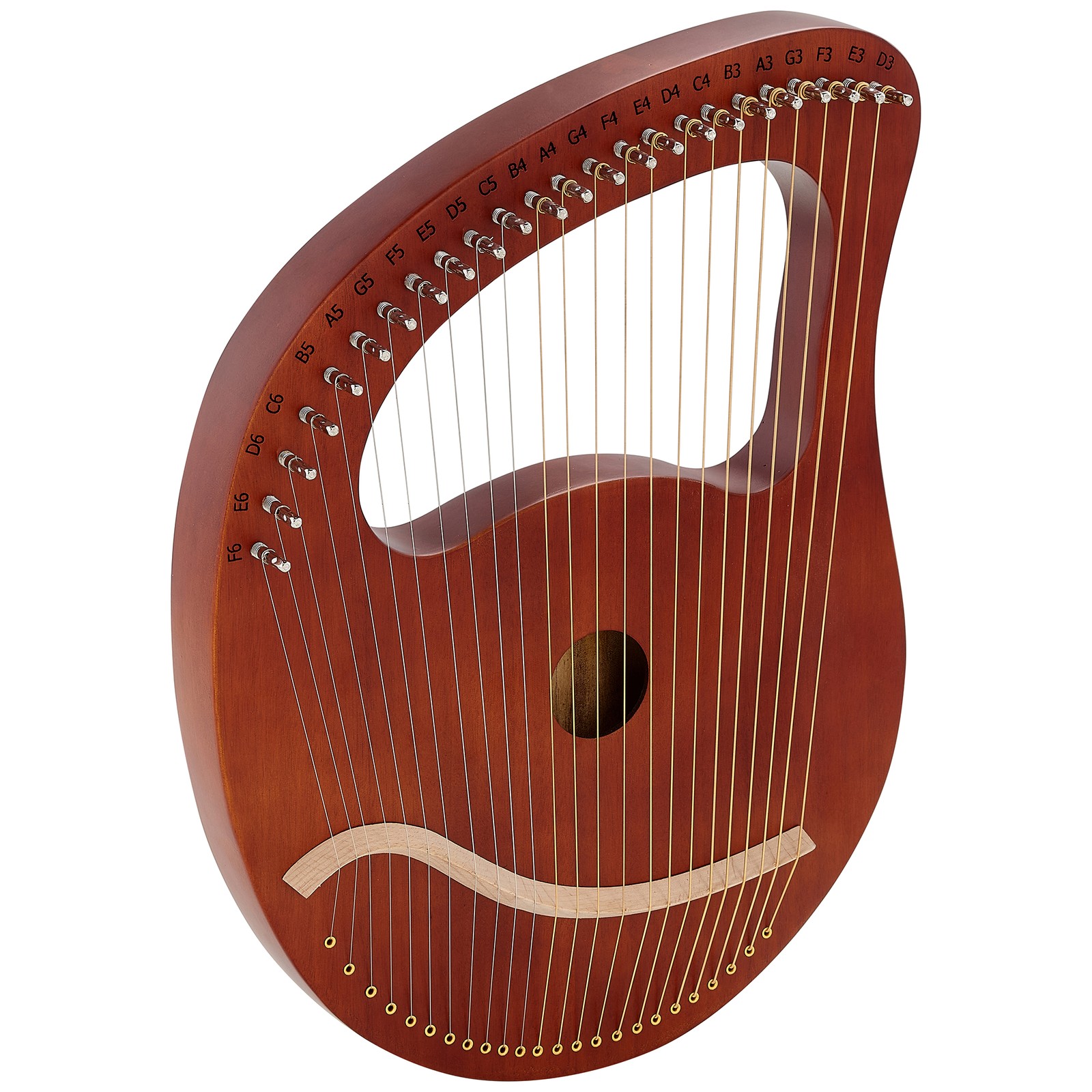 Thomann LH24B Lyre Harp 24 Strings BR