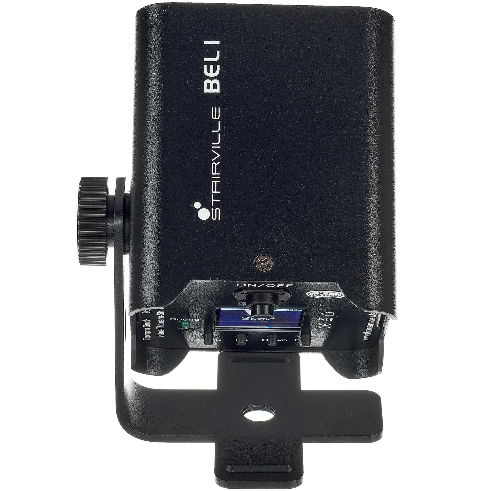 Stairville BEL1 Battery Event Light 15W Akkubetriebener RGBAW LED Scheinwerfer, Logo