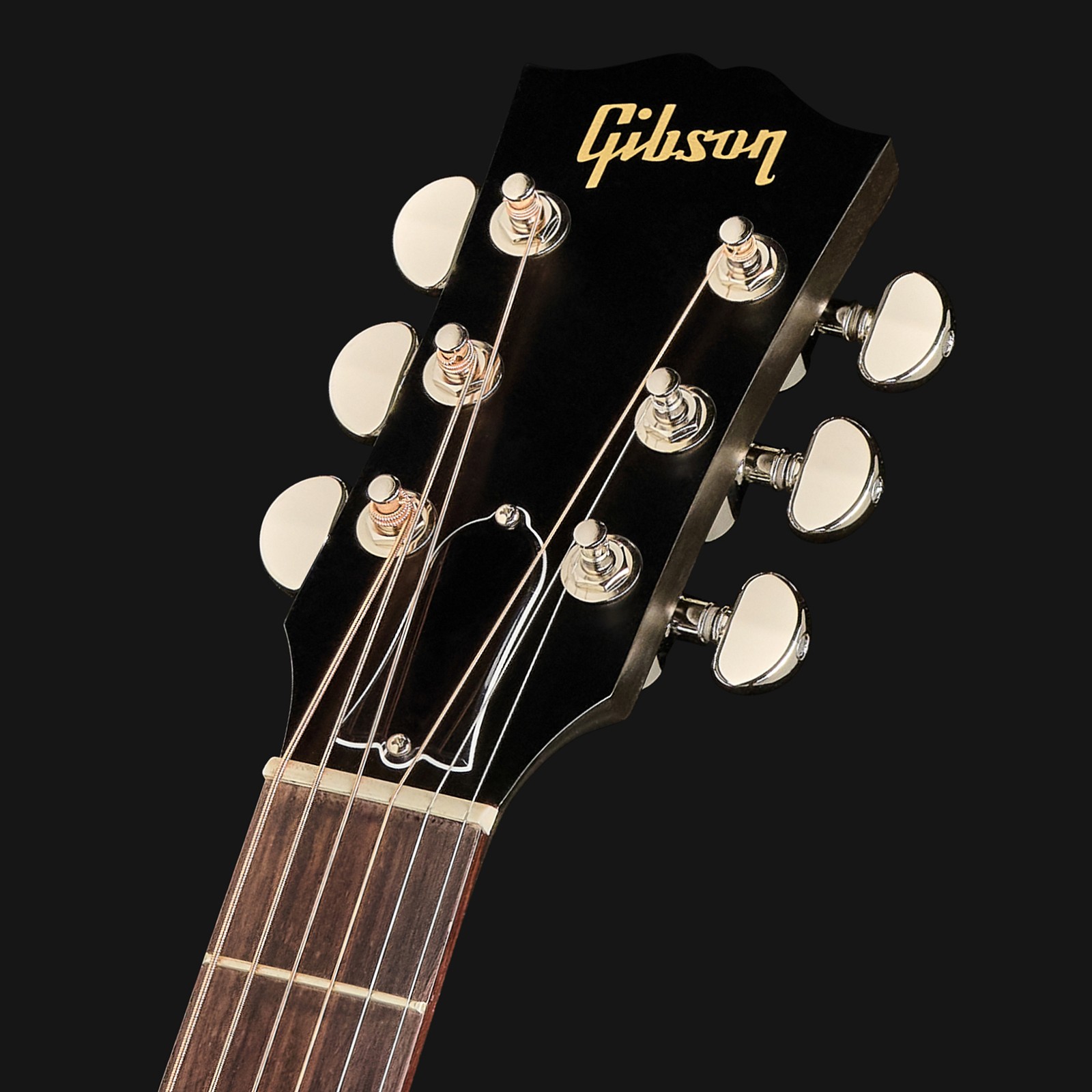 Kopfplatte der Gibson J-45 Special Satin Vint. Burst