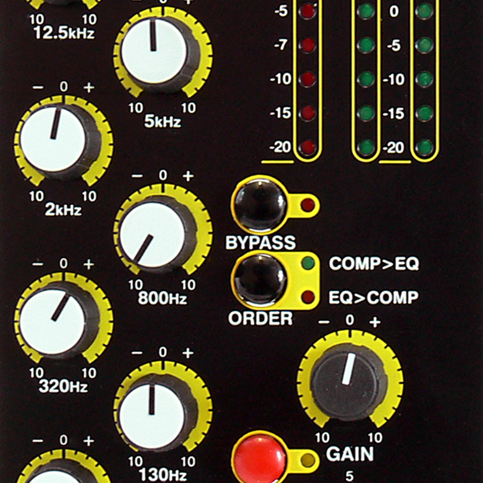 Drawmer MQ-2, Detail des 500er-Moduls