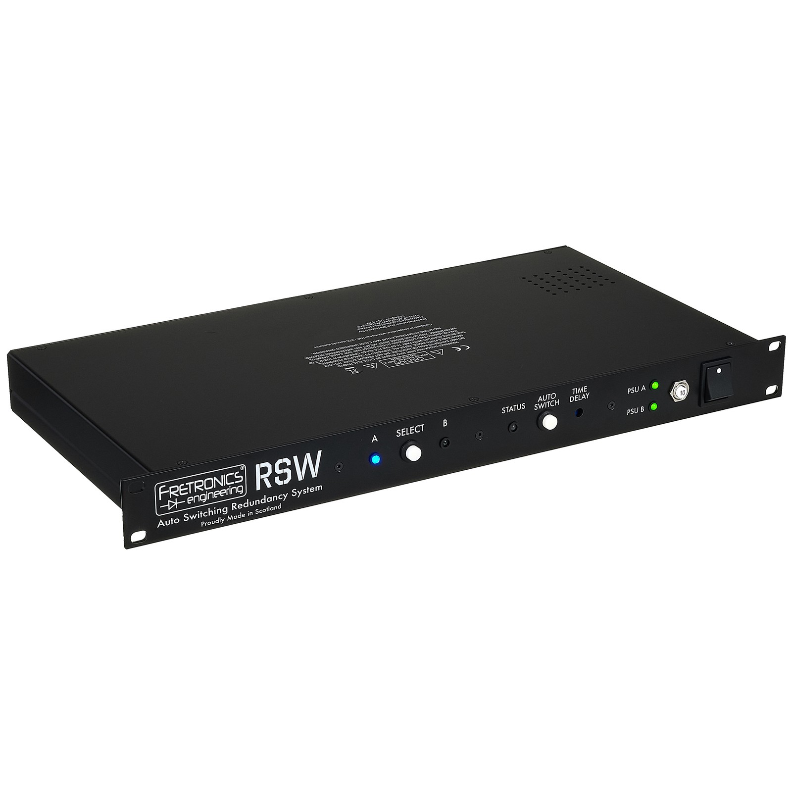 Fretronics RSW Auto Redundancy System in use with two amp modellers