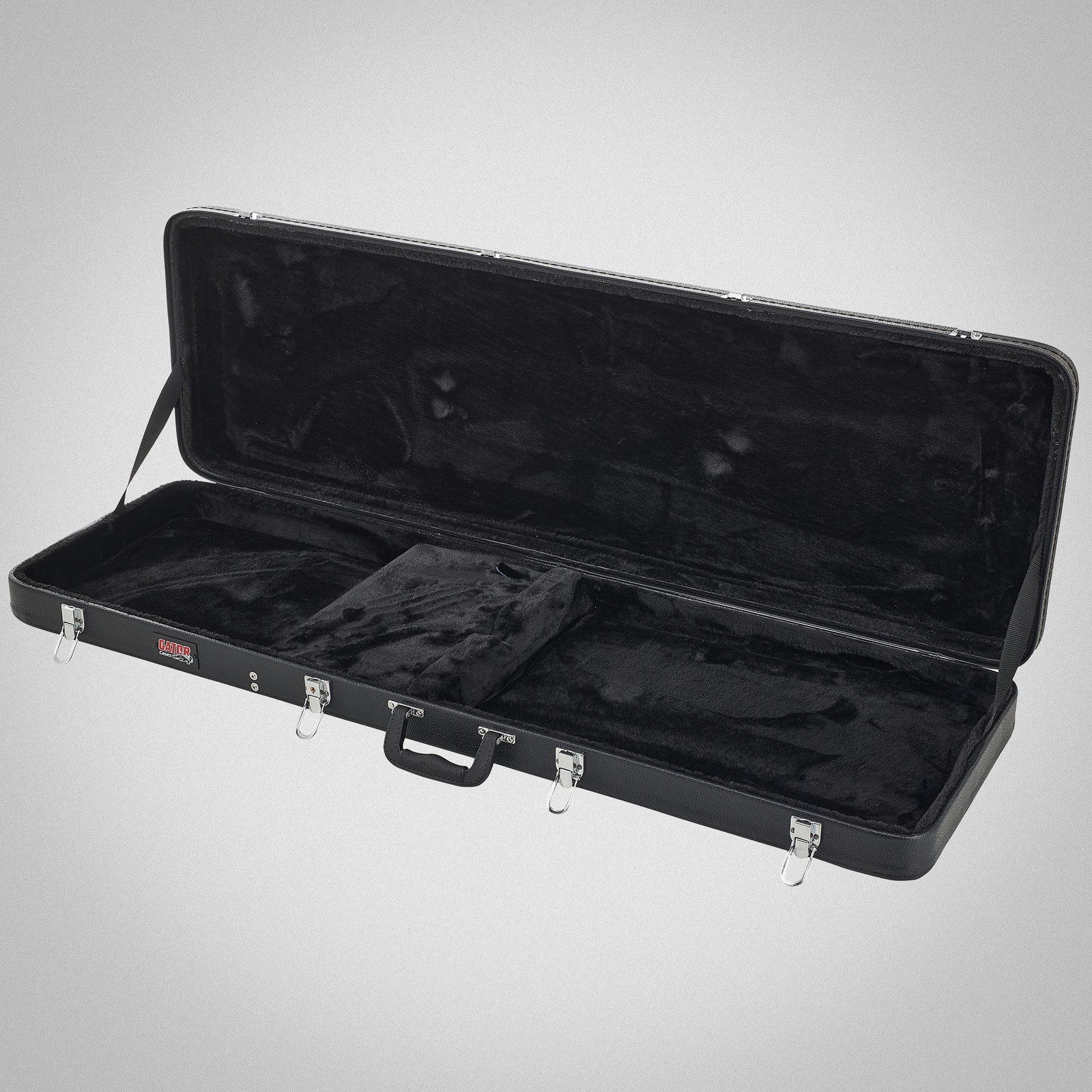 Gator Hardshell Case Bass, geöffnet