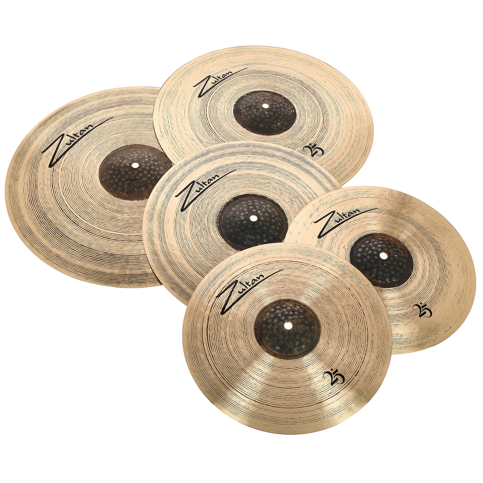 Logo auf dem Zultan 25 Anniversary Cymbal Set 1