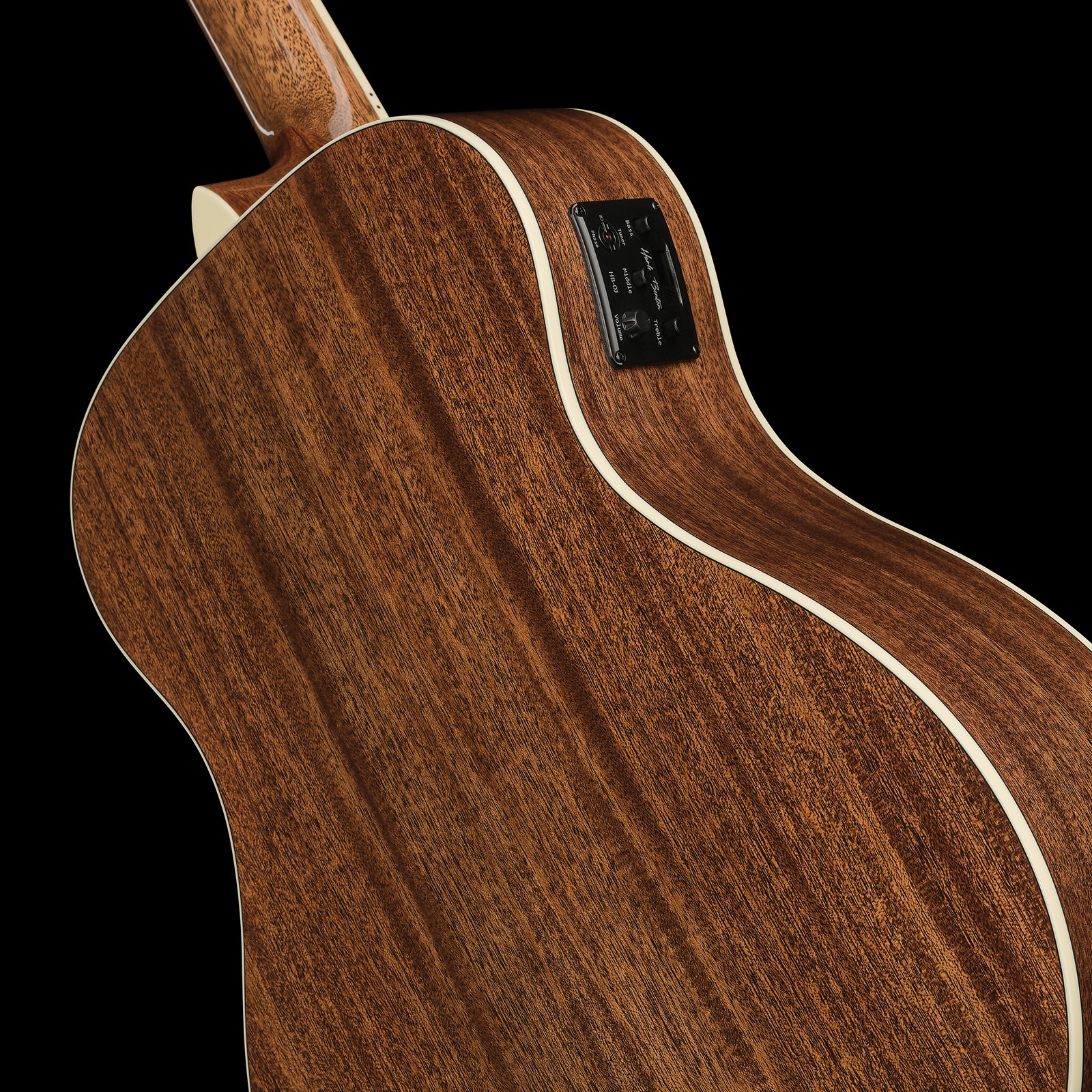 Harley Benton CLF-50E Purple Metallic, Preamp