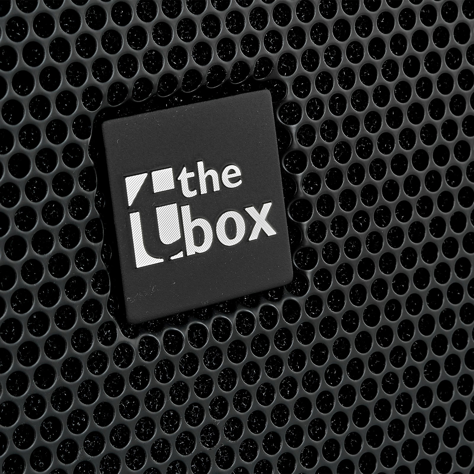 Logo auf dem Pportablen 10-Kanal-Audio System mit Bluetooth-Funktion