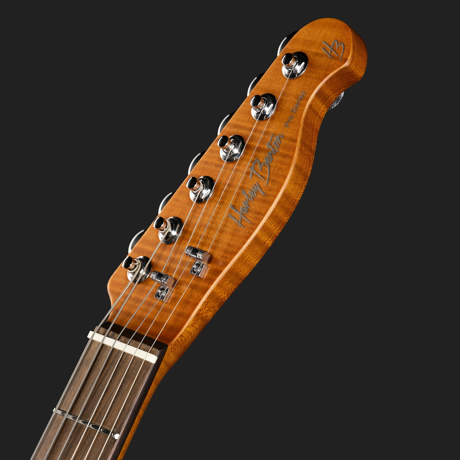 Kopfplatte der Harley Benton Fusion-T II HH RW OTC