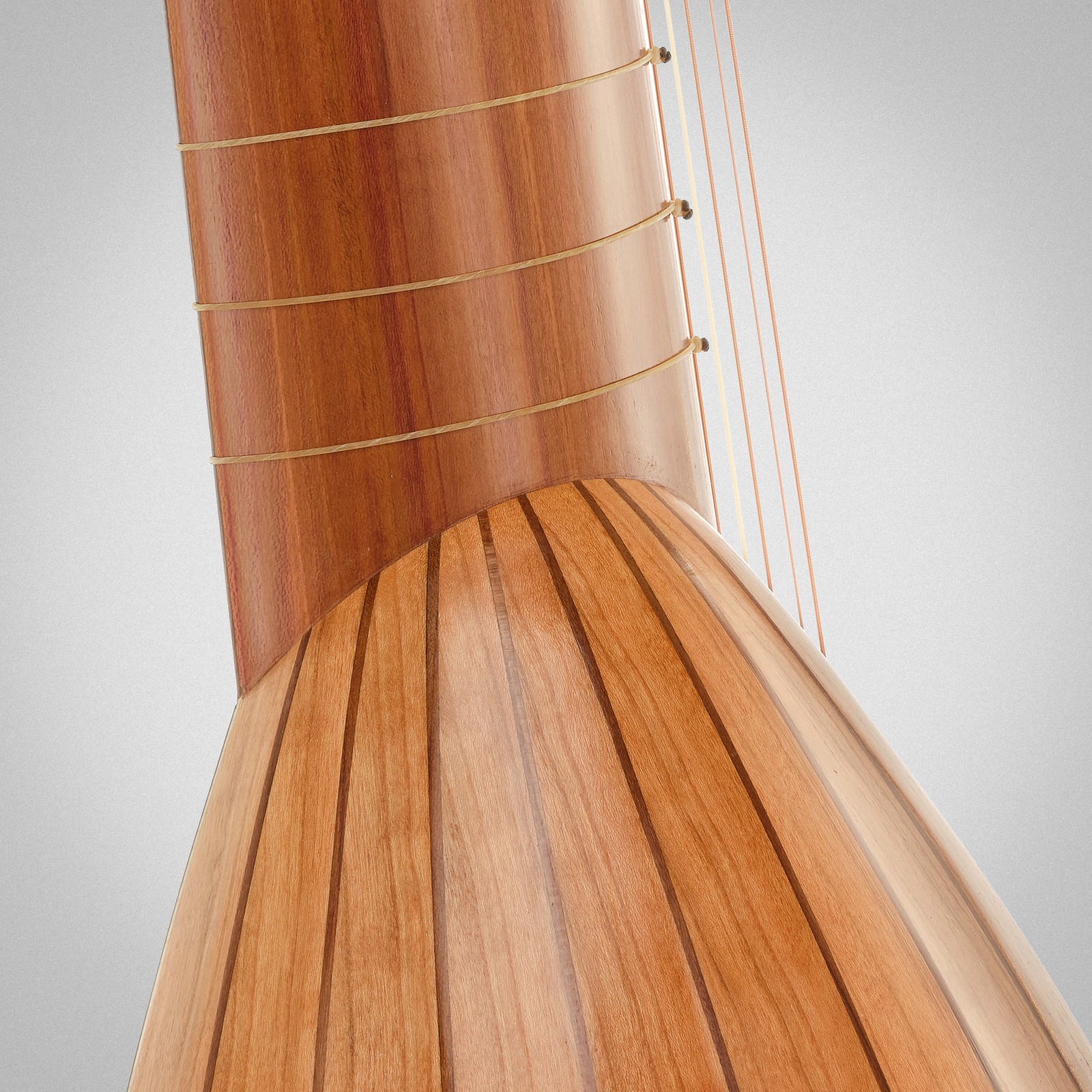 Rückseite der Scala Vilagio T.H. Baroque Lute 13C Cherry