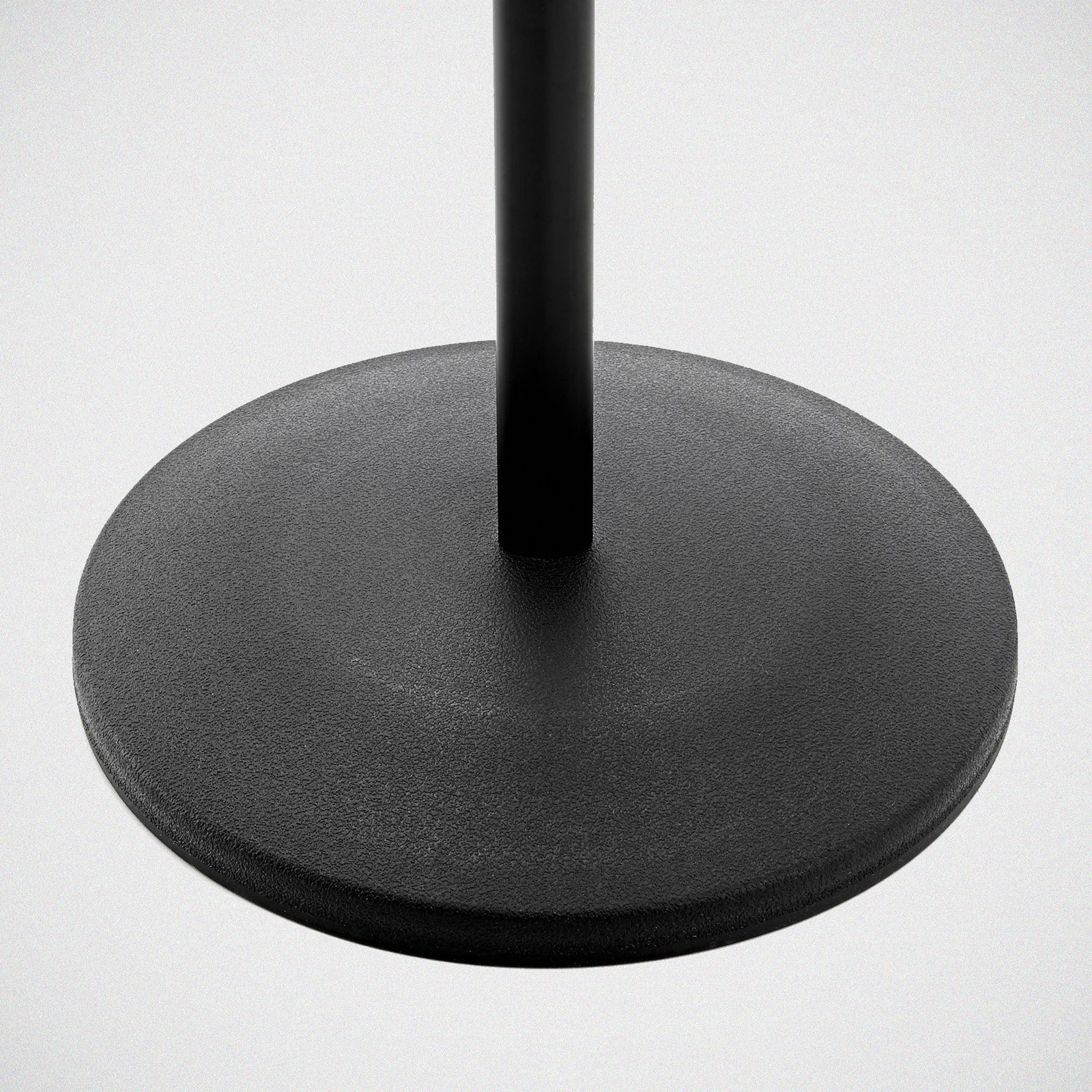 K&M 26145 microphone stand, round steel base with