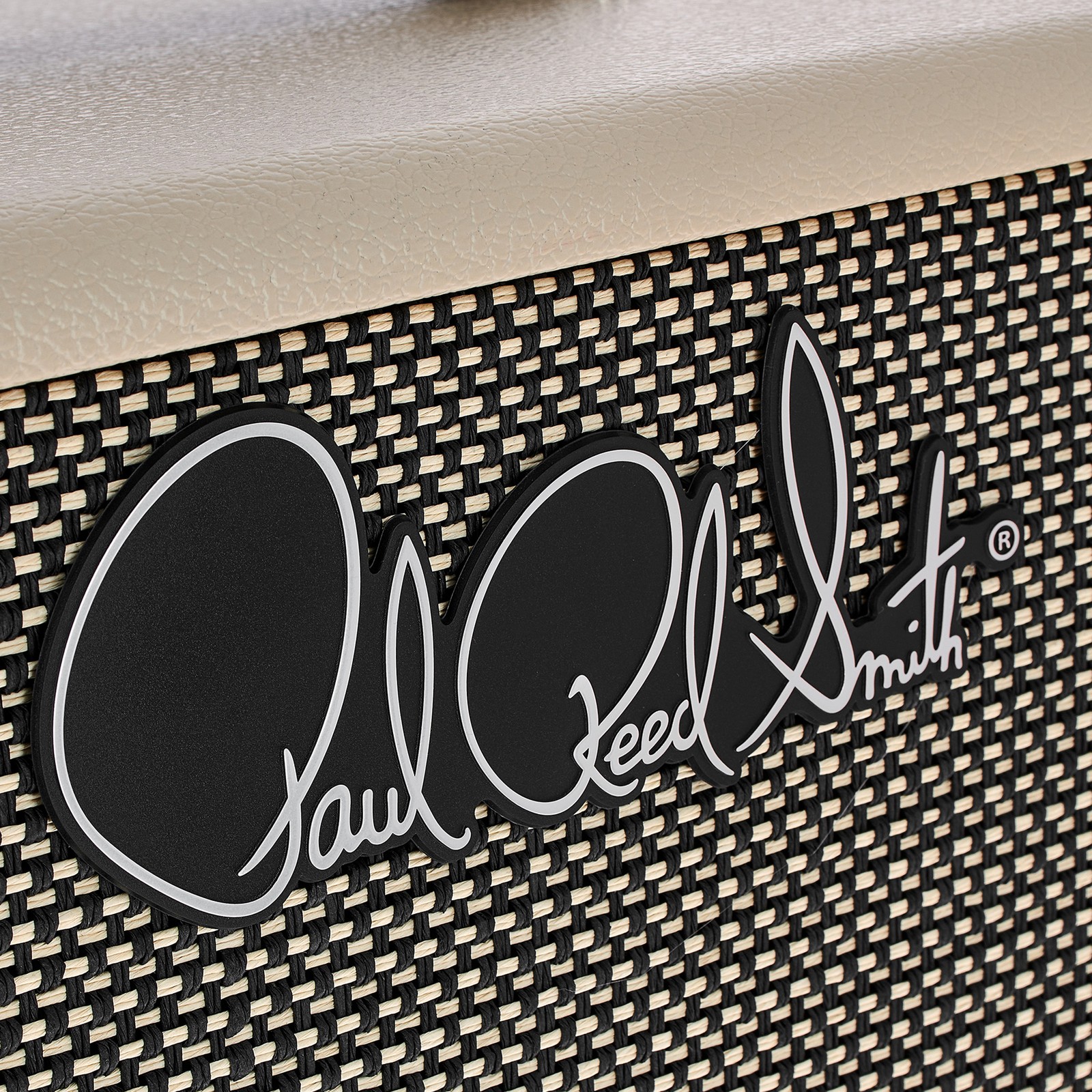 Detail des Logos auf dem PRS DGT 15 Cabinet 1x12"
