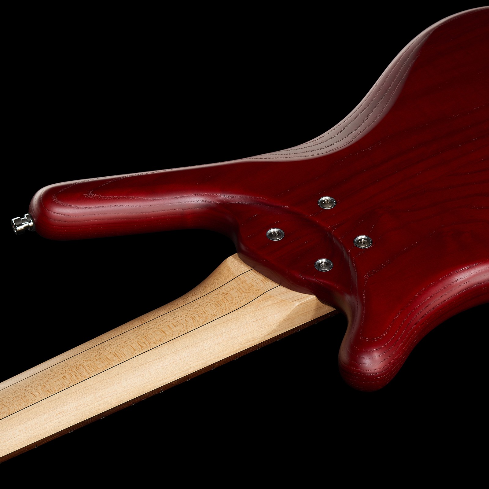 Warwick RB Corvette $$ 5 BR TS, electric five-string bass, rear view