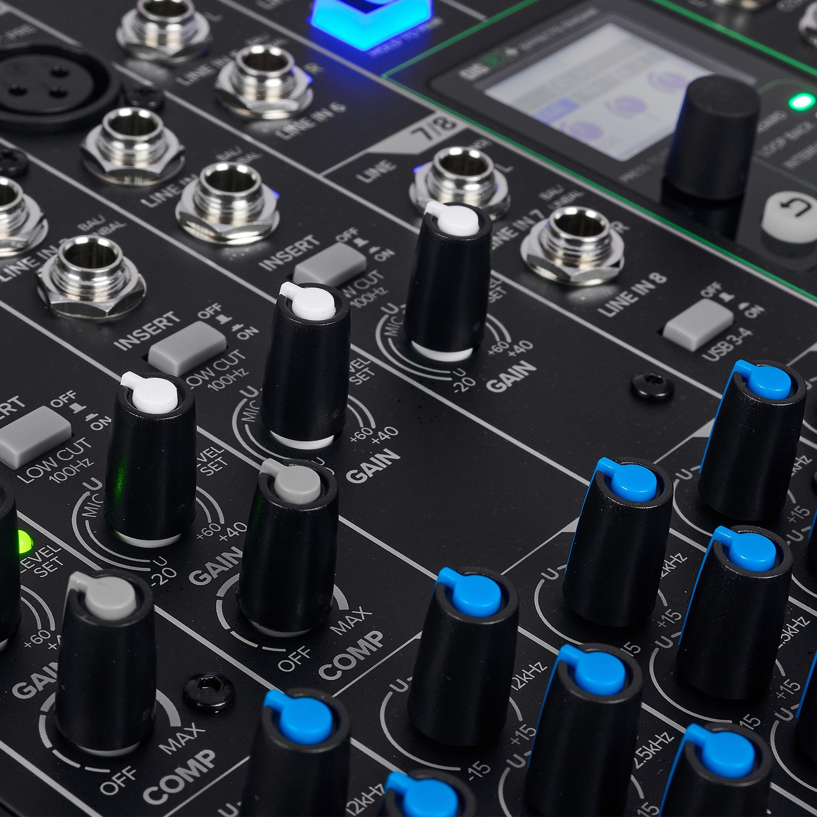 Detail des Mackie ProFX10 GO