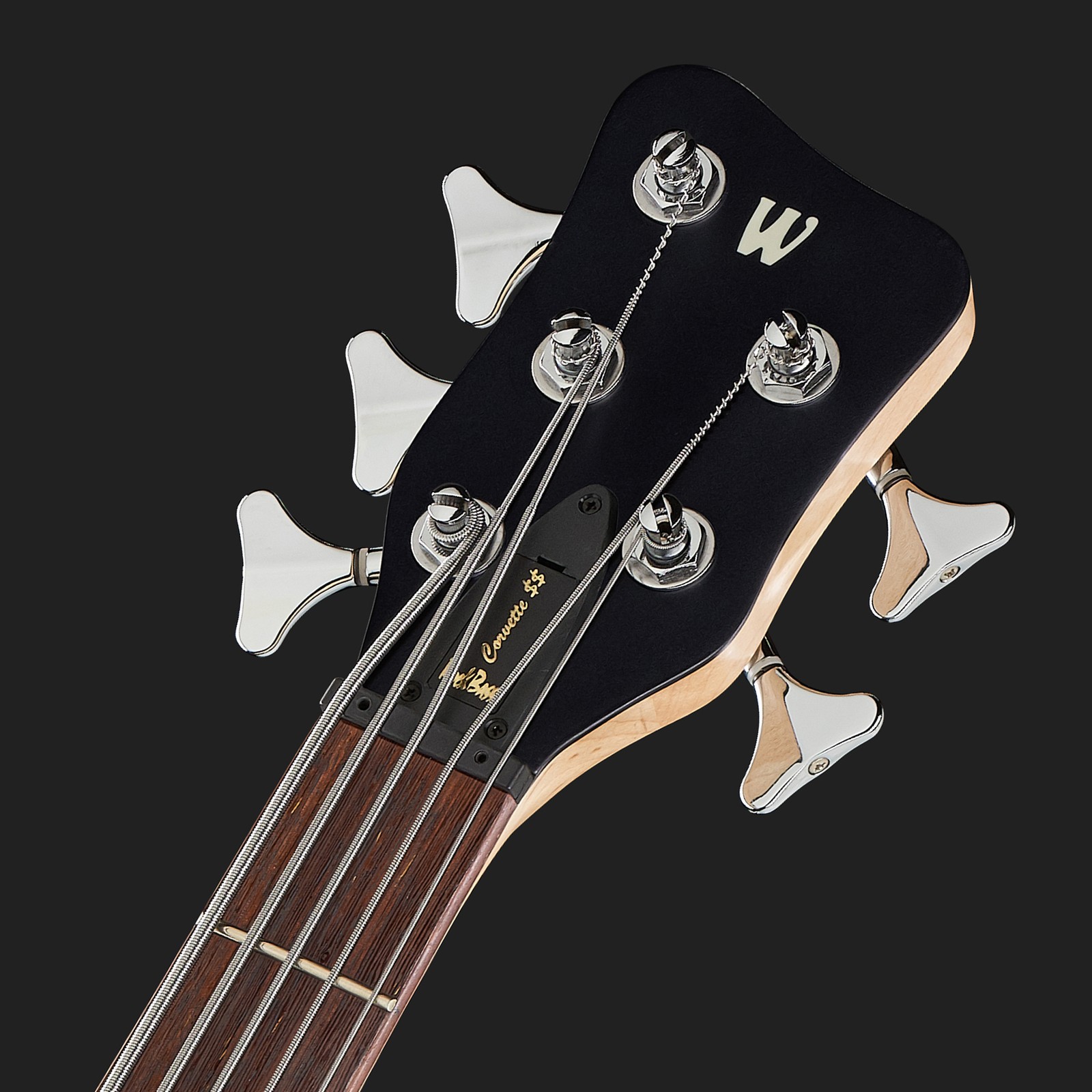 Warwick RB Corvette $$ 5 N TS, electric five-string bass, headstock