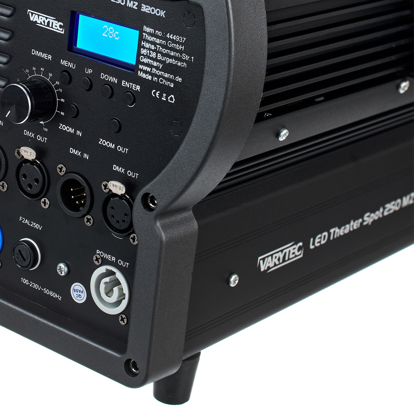 LED theatre spotlights from Varytec