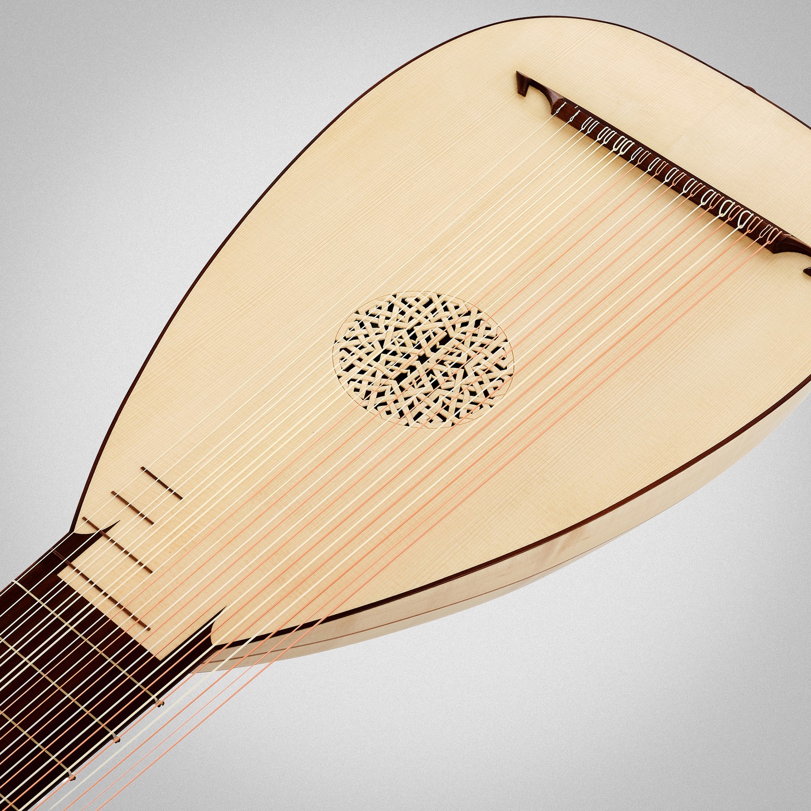 Decke der Scala Vilagio T.H. Baroque Lute 13C Plum