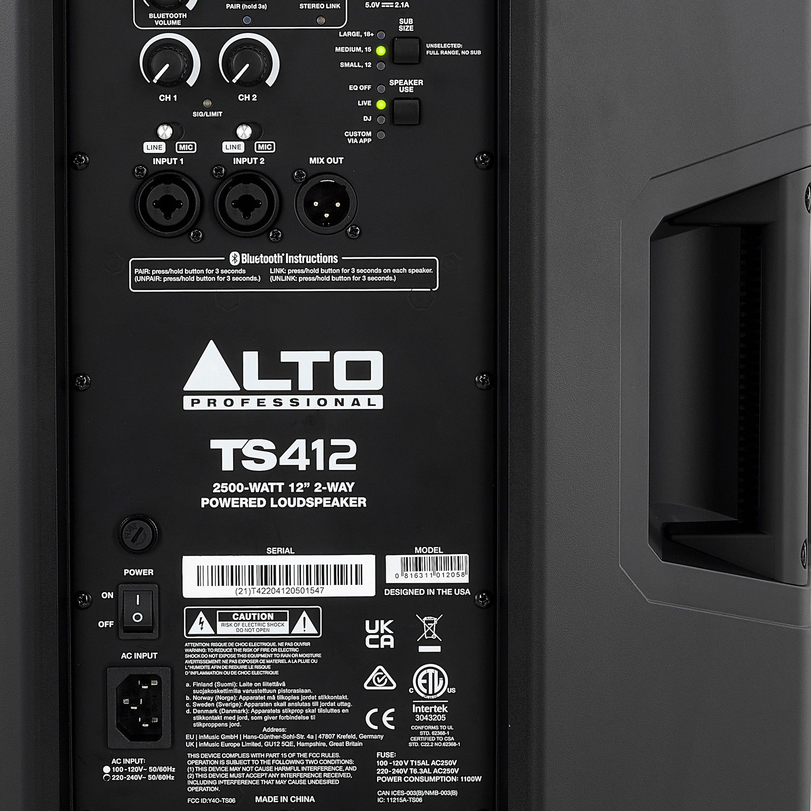 Alto TS 412/18S Power Bundle