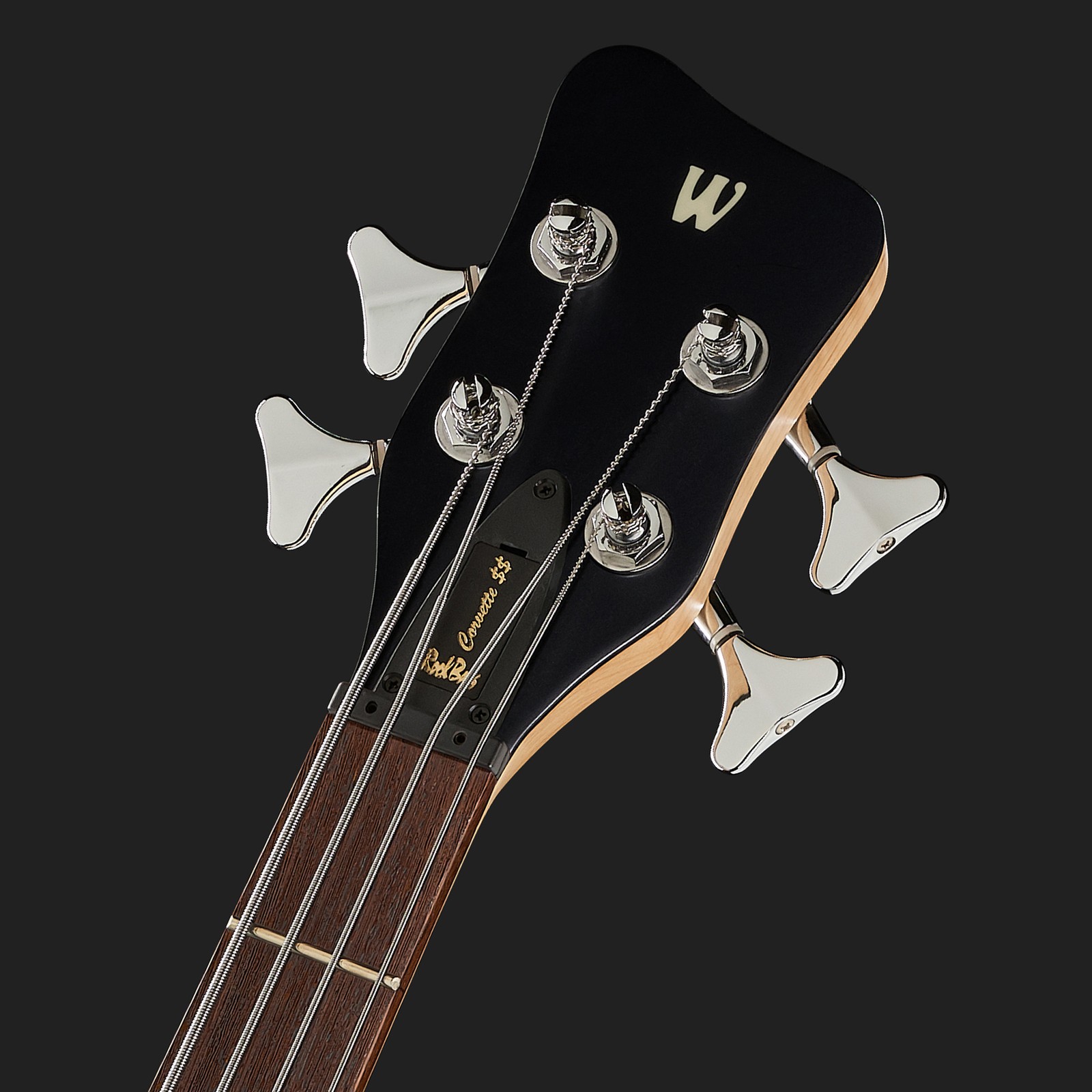 Warwick RB Corvette $$ 4 HV TS bass guitar, headstock