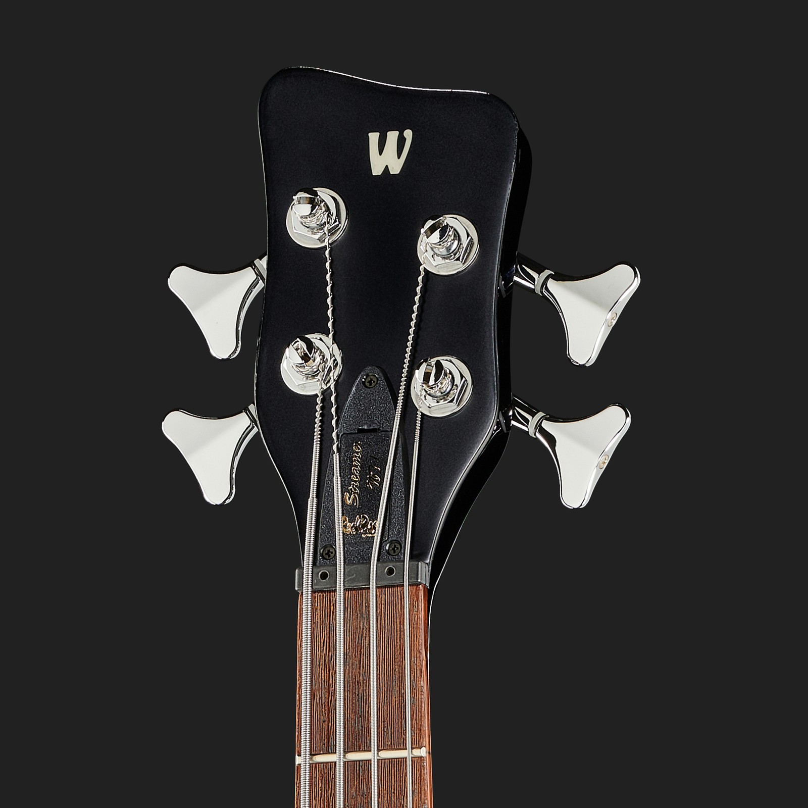 Kopfplatte des Warwick RB Corvette Basic 6 SBHP