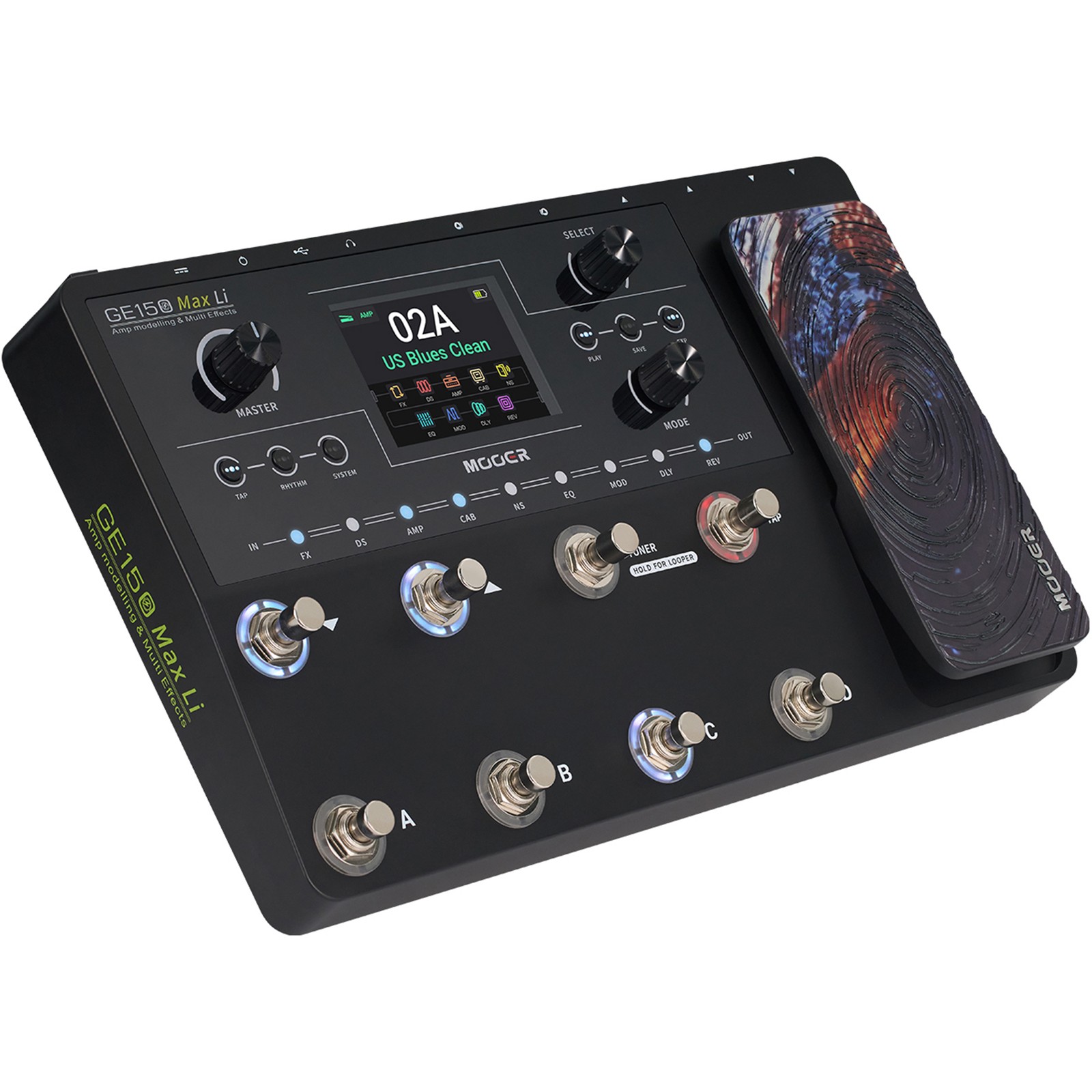 Mooer GE150 Max Li Amp Modeling
