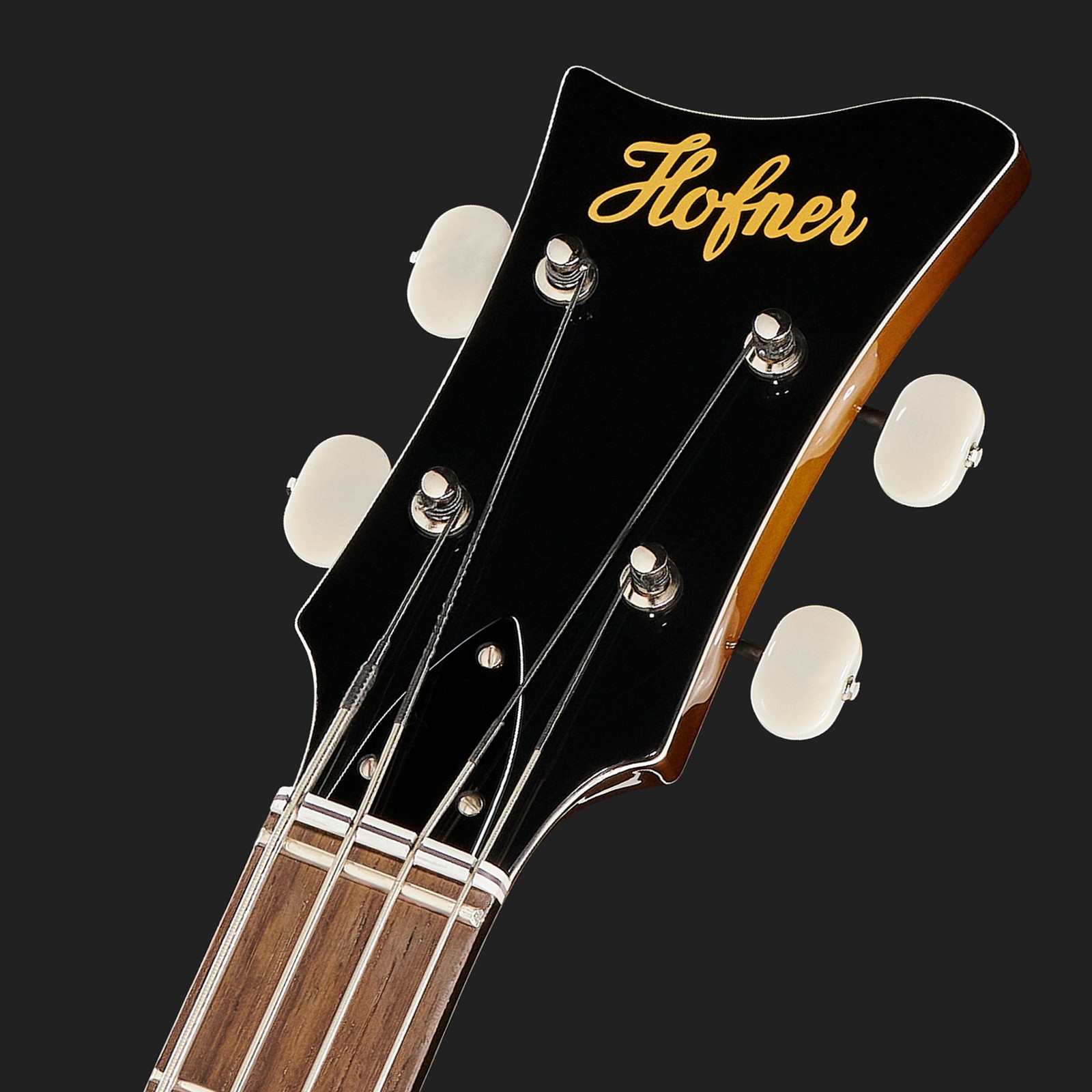 Kopfplatte der Höfner Höfner H500/1-63-60th Anni II