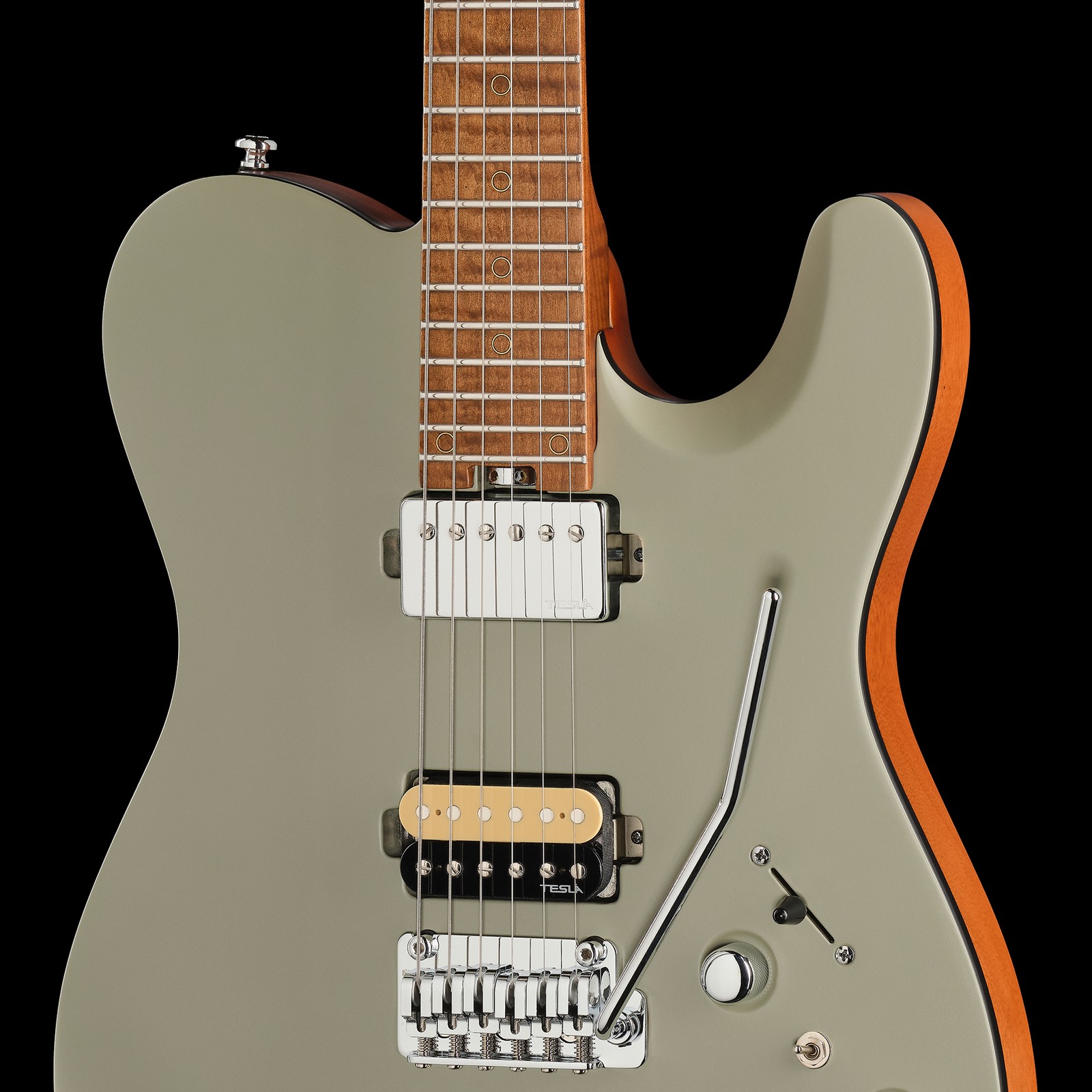 Decke der Harley Benton Fusion-T II HH MN SGR