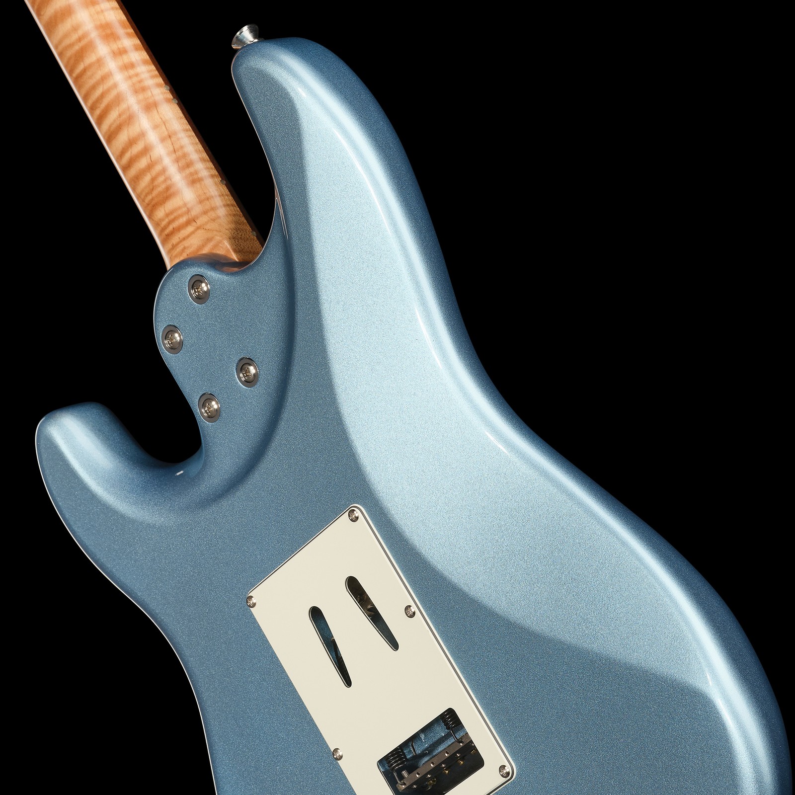 Rückseite der Harley Benton ST-Modern Carlos Asensio IBM