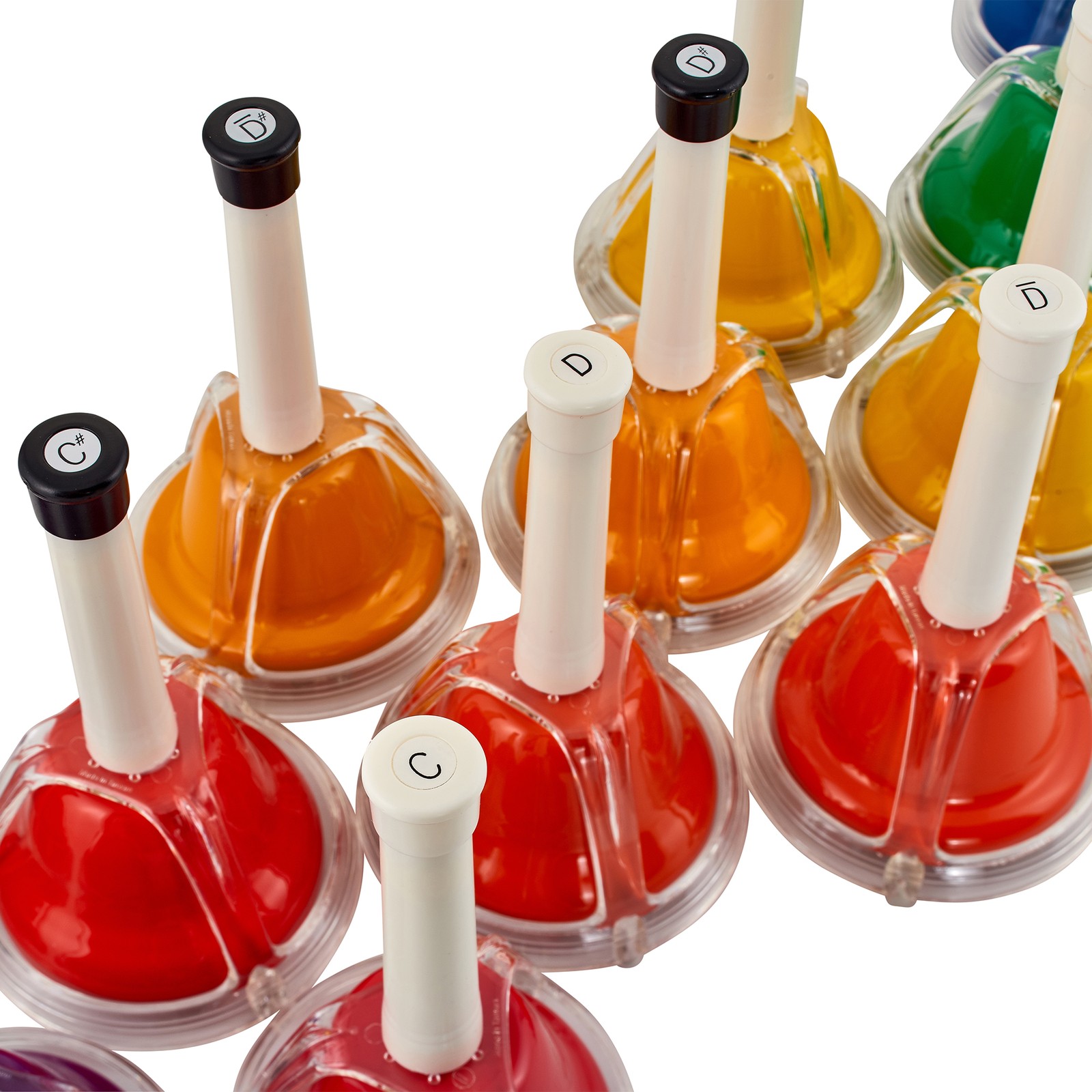Thomann Rainbow Handbells TRHB-20 – Regenbogen Handglocken