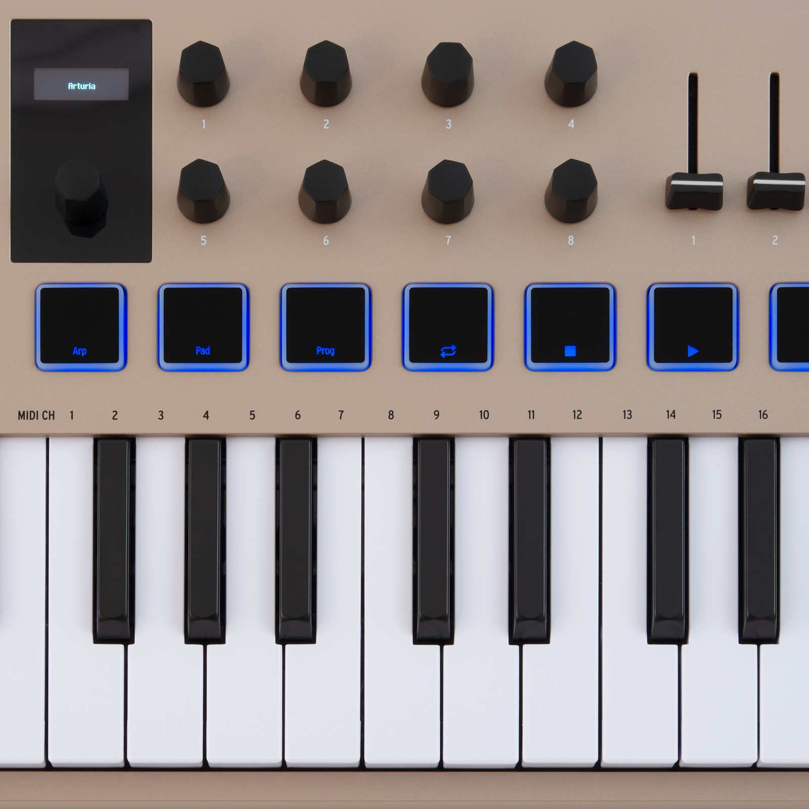 Arturia MiniLab 3 Champagne USB controller keyboard