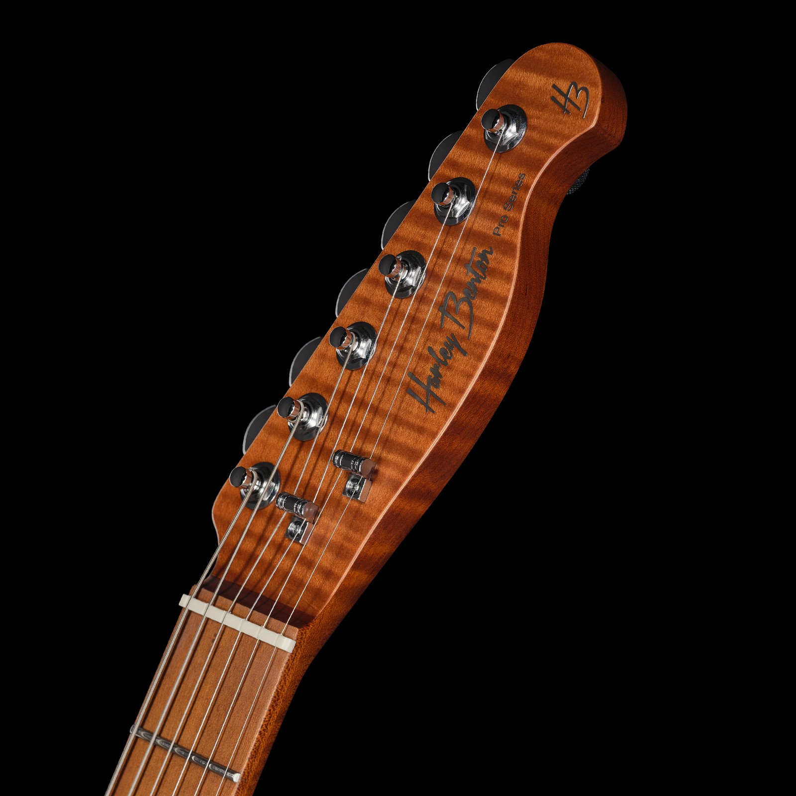 Kopfplatte der Harley Benton Fusion-T II HH MN QDG