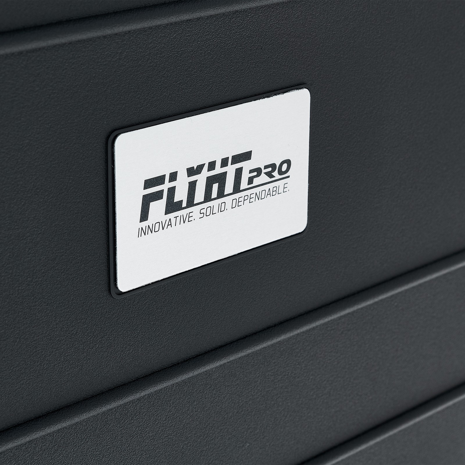 Logo auf Safe Box