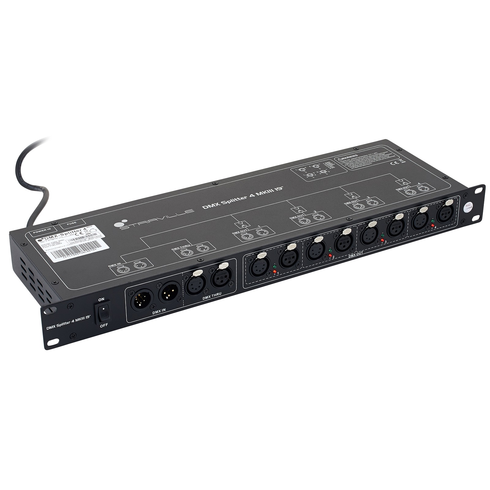 Stairville DMX Splitter 4 MK3 19"