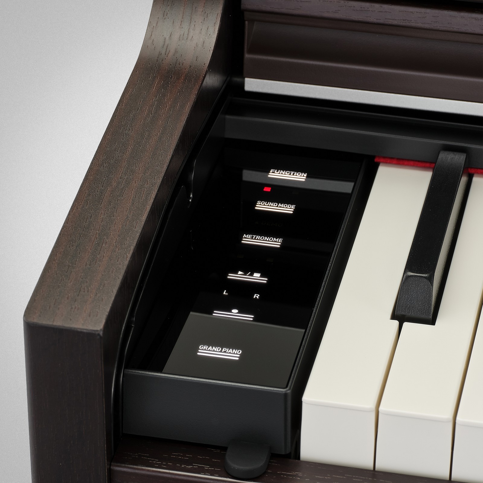 Detail des Digitalpianos