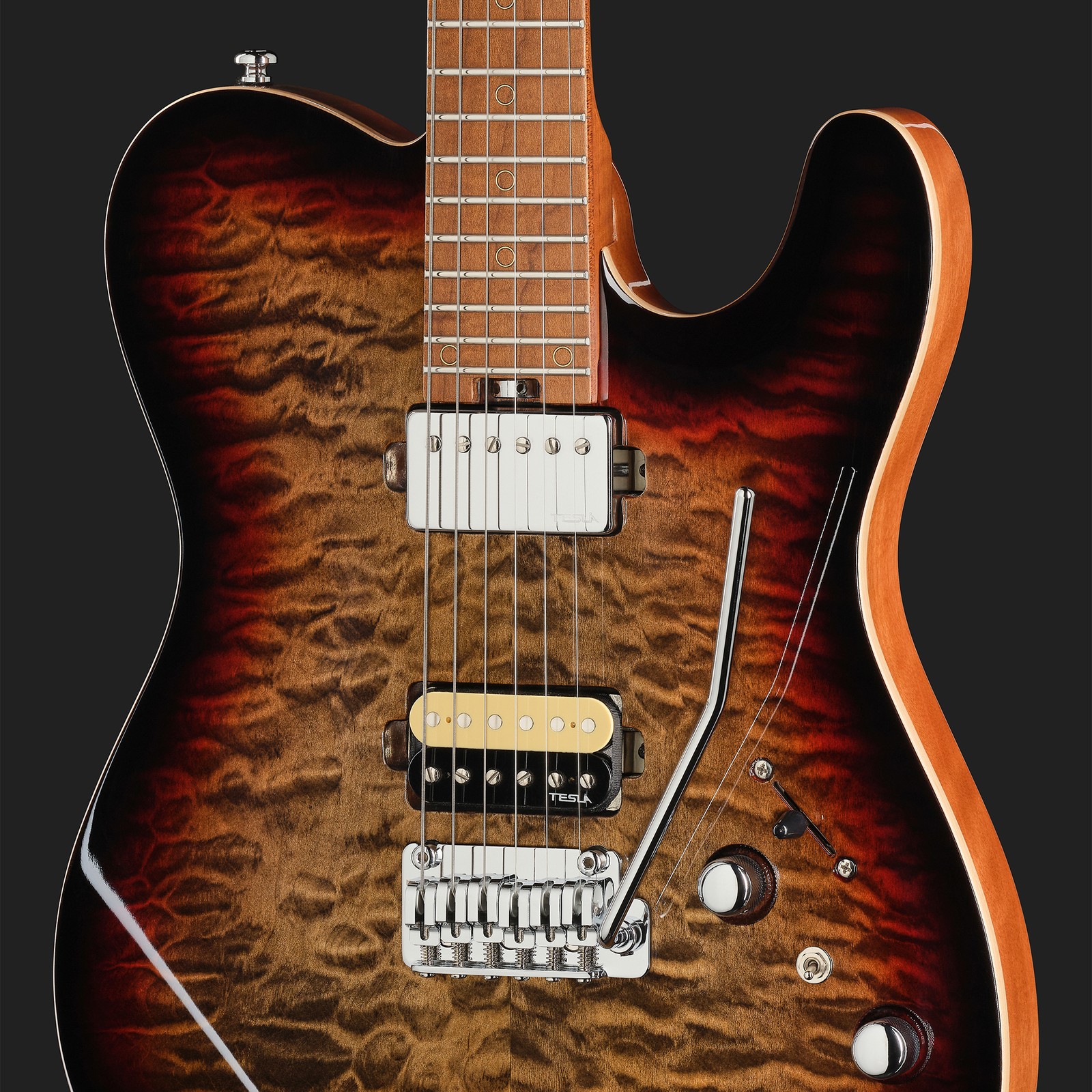 Decke der Harley Benton Fusion-T II HH MN QDG