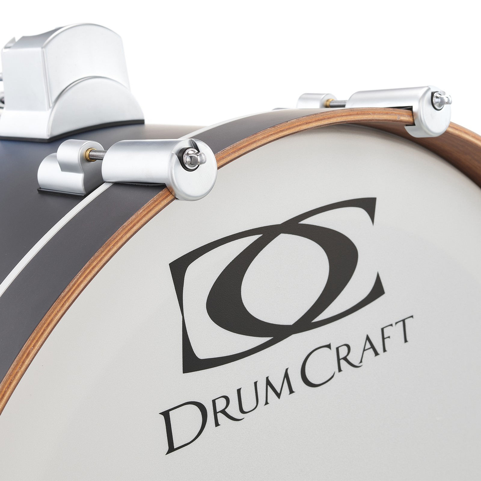 Logo auf der Bass Drum