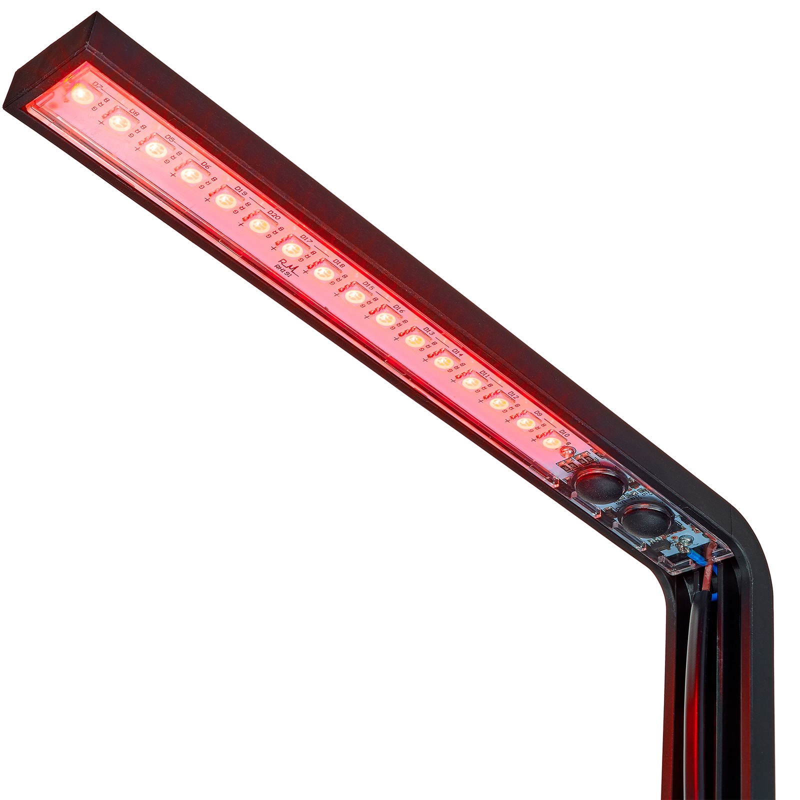 RockBoard LED Light V2, lighting example red