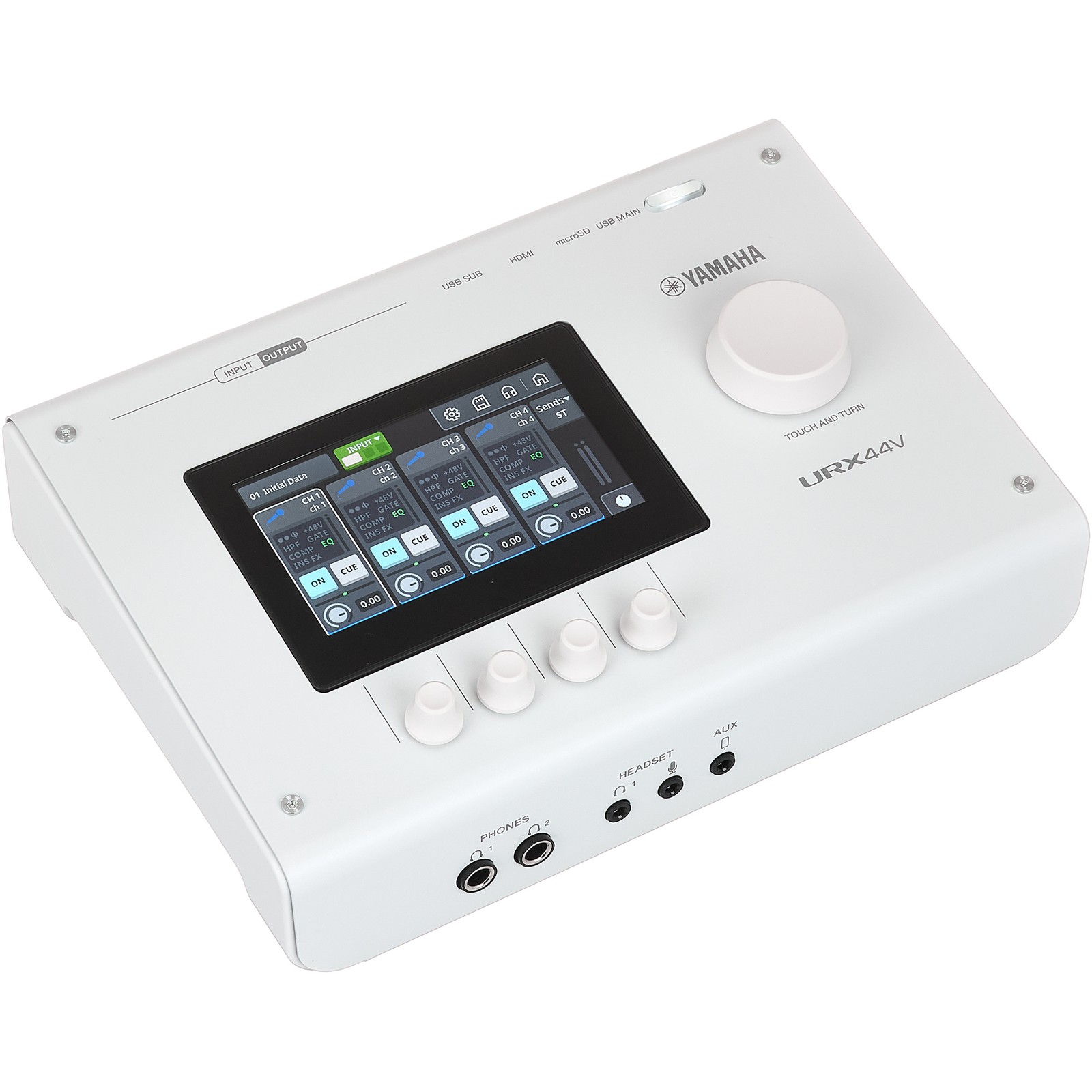 Yamaha URX44V White, HDMI/USB audio-video interface