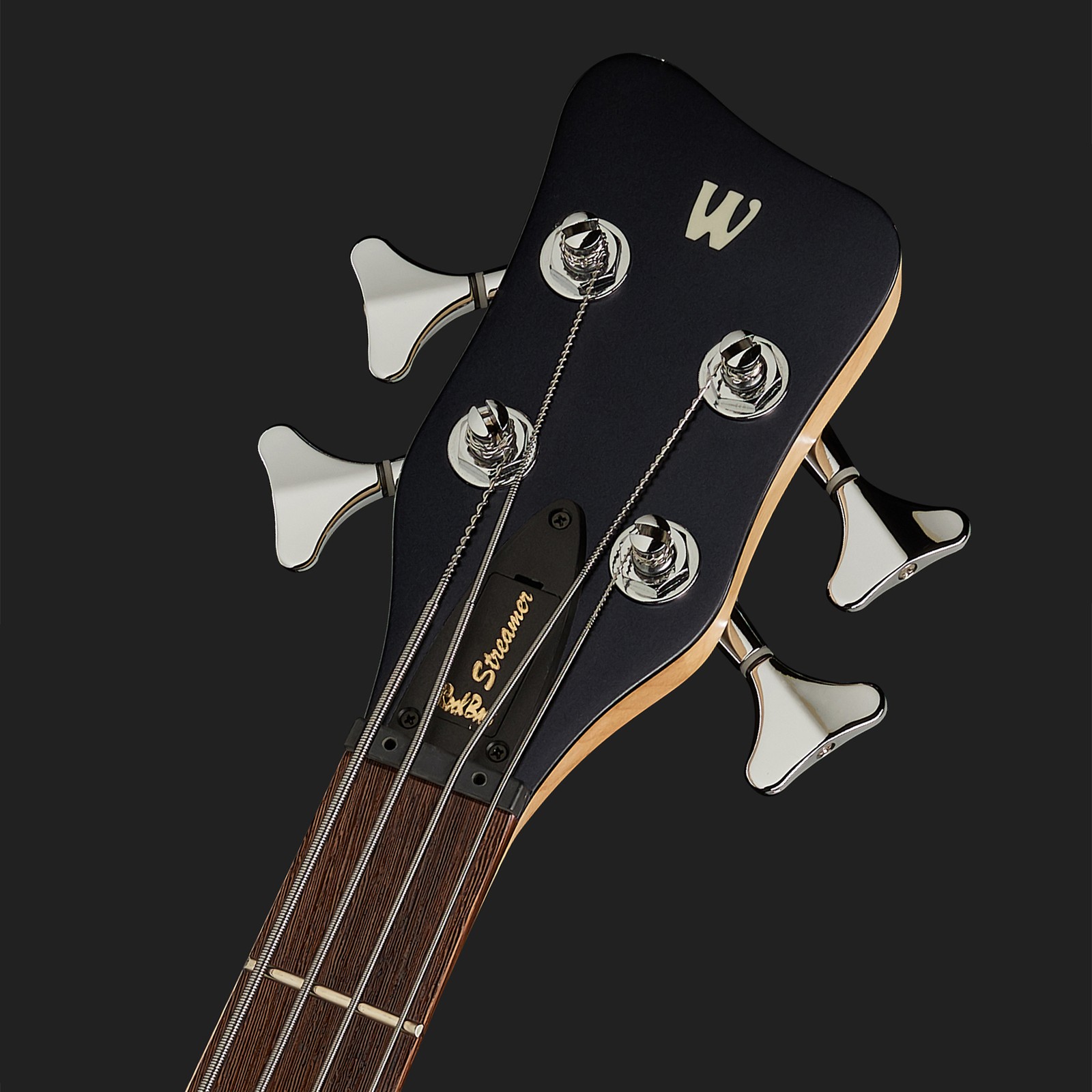 Kopfplatte des Warwick RockBass Streamer 4 BRT