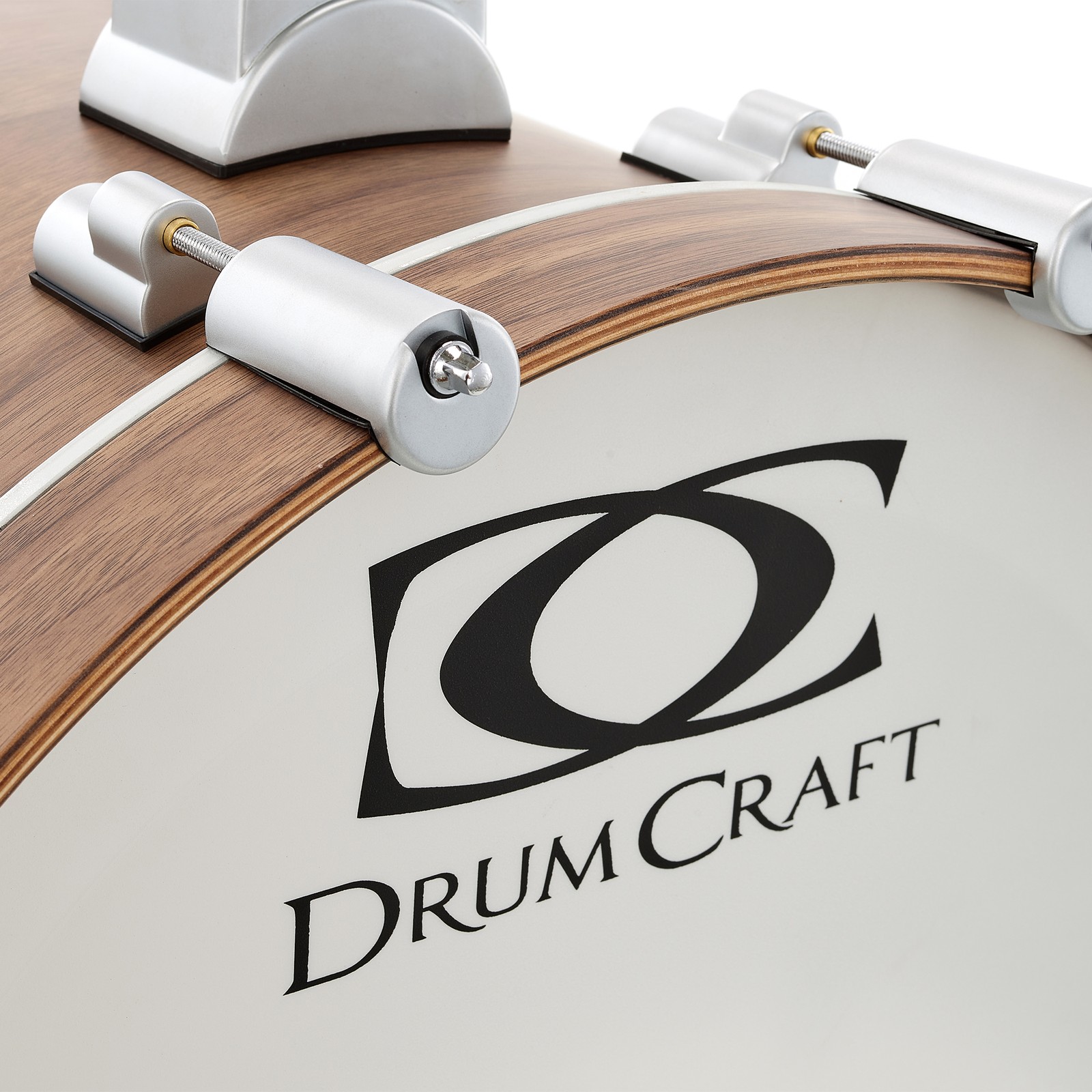 Logo auf der Bass Drum