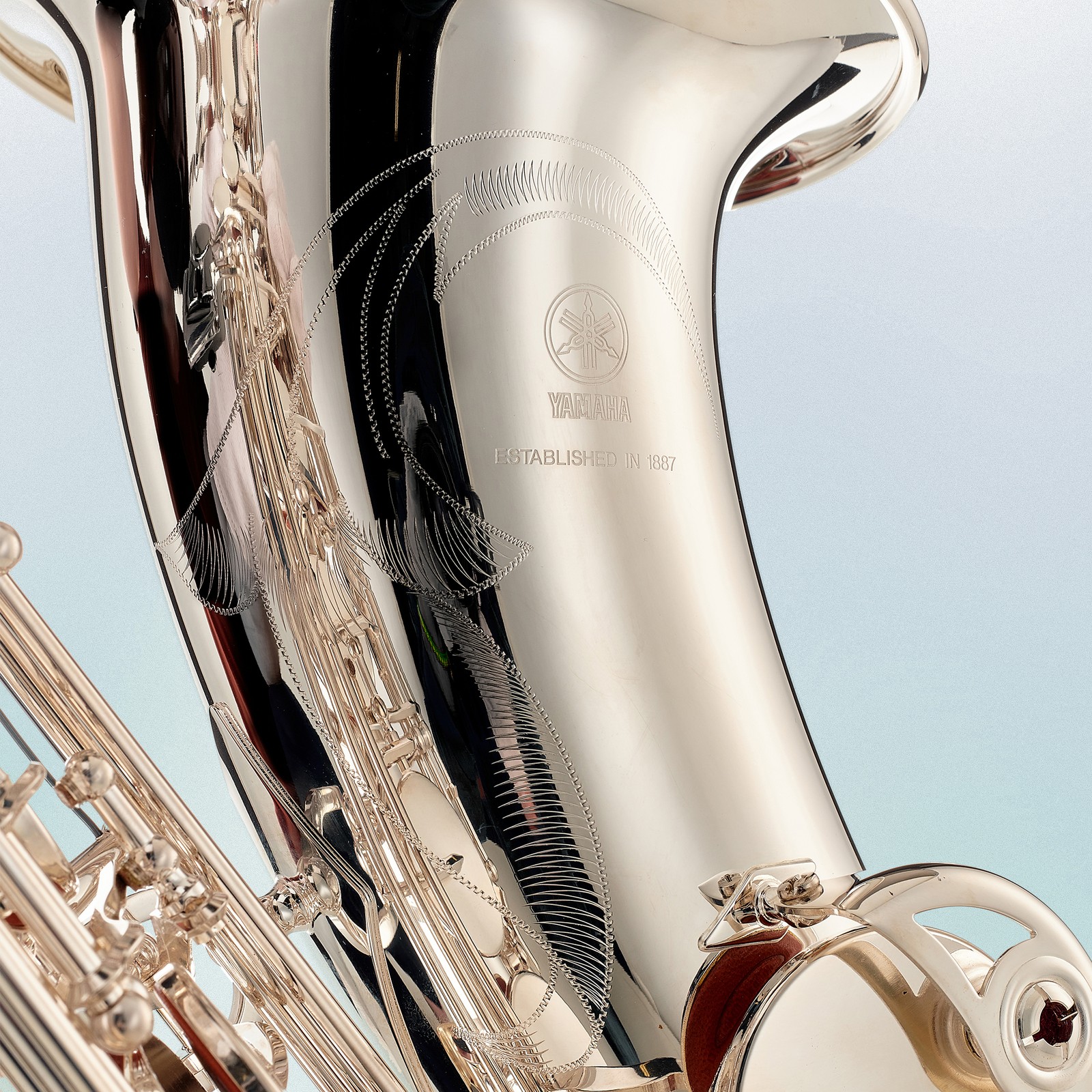 Yamaha YTS-62S 02 Tenor Sax, Logo