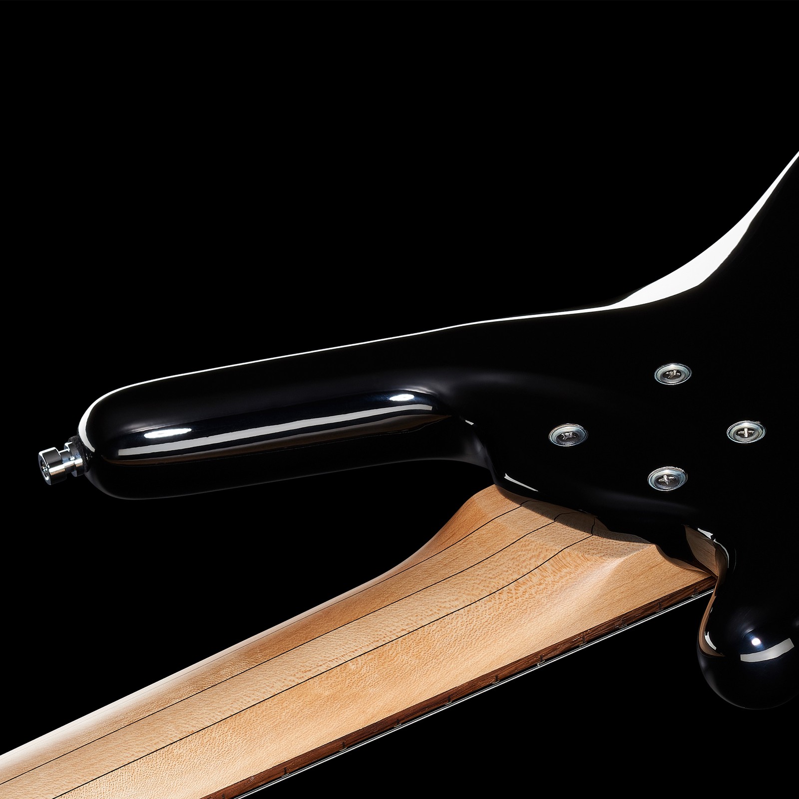 Warwick RB Corvette Basic 5 SBHP, five-string bass, rear view