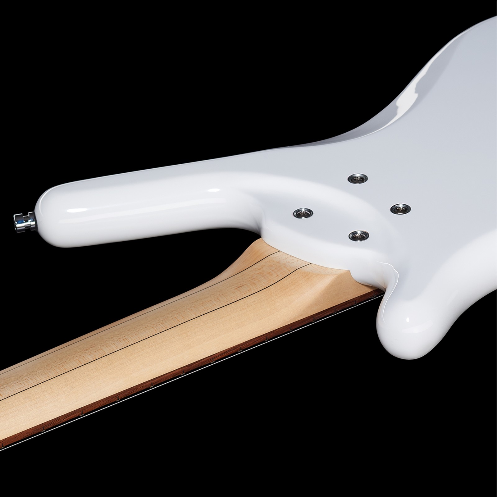 Warwick RB Corvette $$ 5 W HP, electric five-string bass, rear view