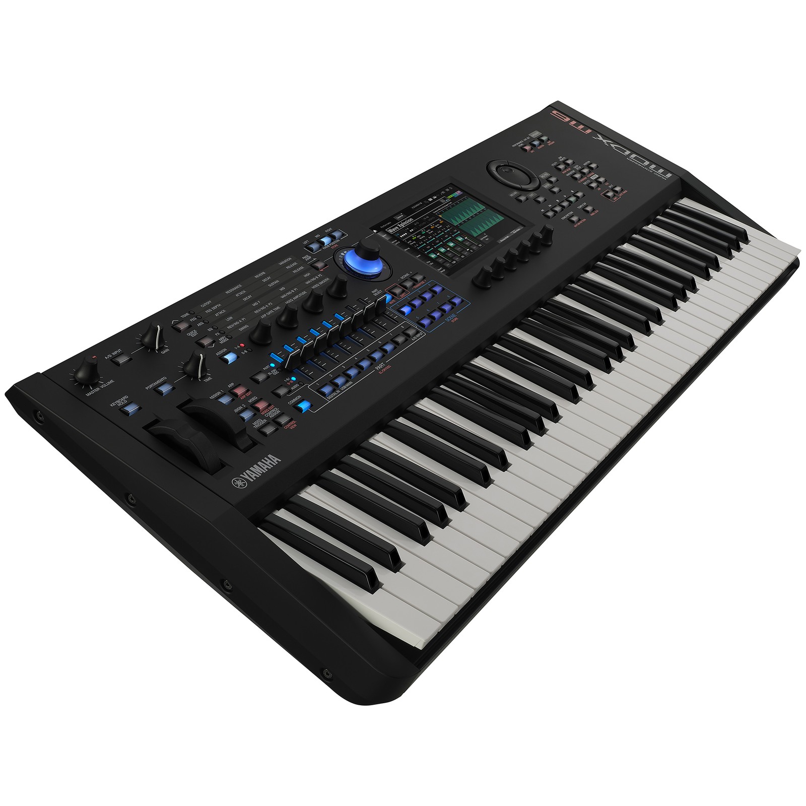 Éléments de commande du Yamaha MODX M6