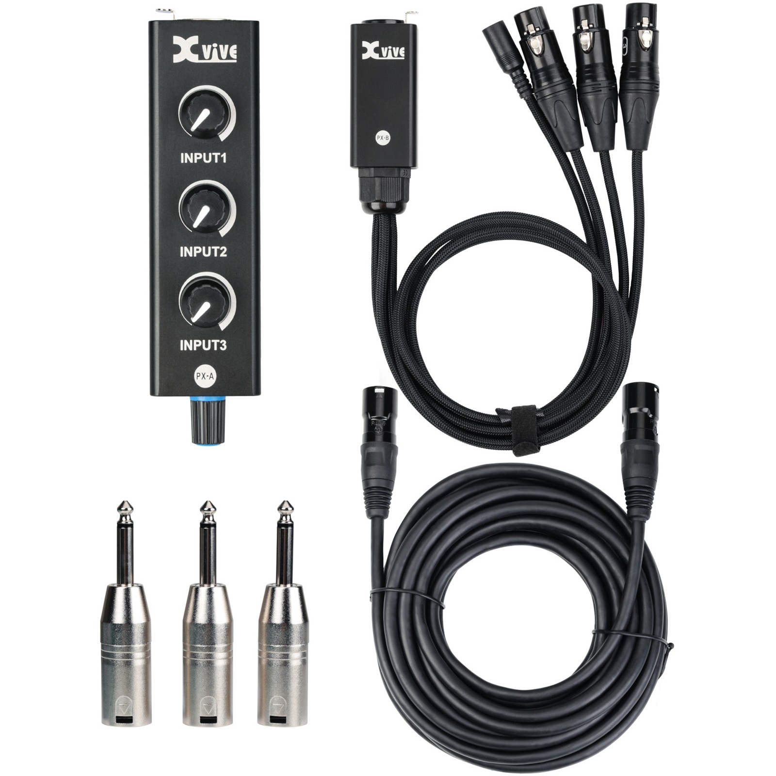XVive PX - Portable 3-Channel Mixer