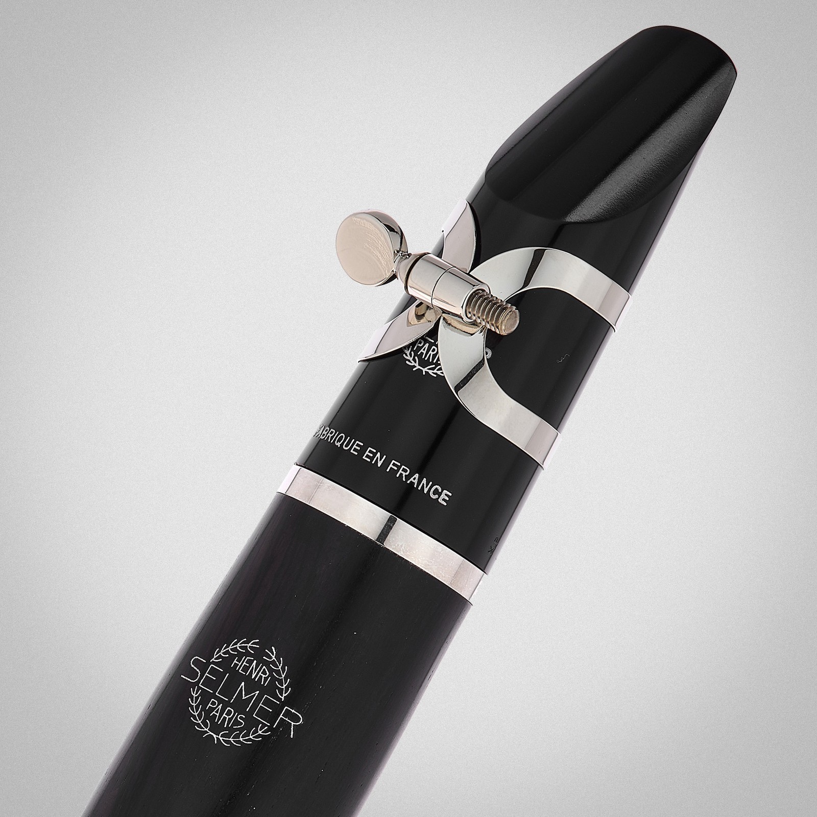 Logo auf dem Mundstück der Selmer Prologue II 18/6 Bb-Clarinet